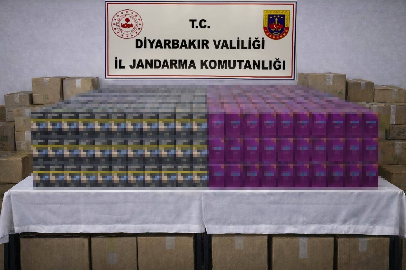 Diyarbakır’da kaçakçılık operasyonlarında 48 şüpheli hakkında işlem yapıldı
