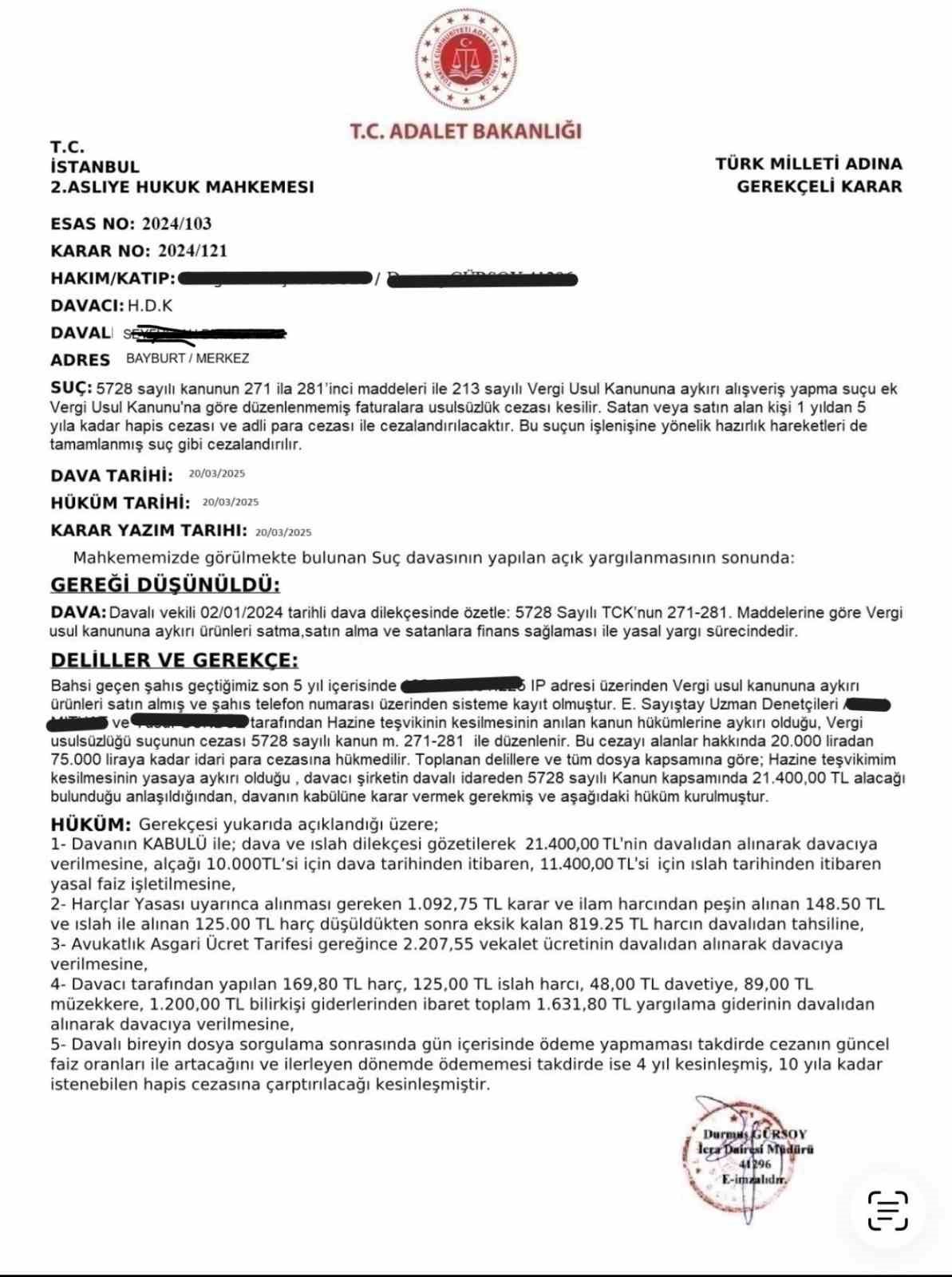 Yapay zek&acirc;yla sahte mahkeme belgesi d&uuml;zenleyip dolandırmaya &ccedil;alıştılar
