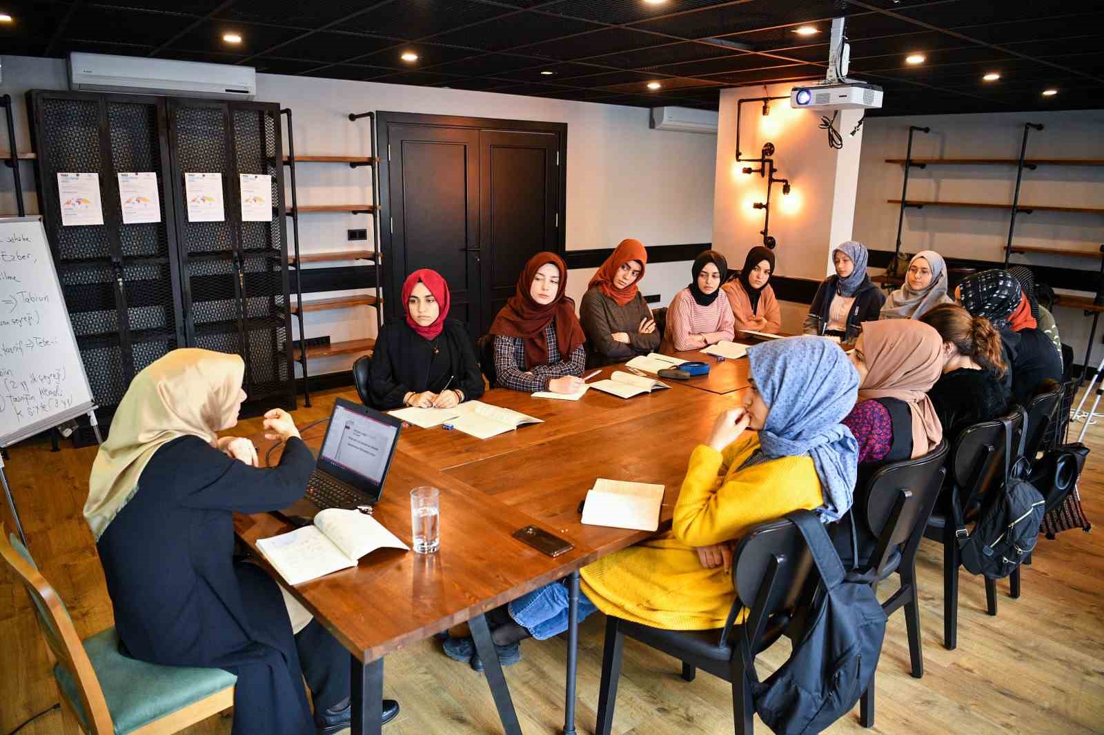 T&Uuml;RGEV, Filistin&rsquo;den gelen 246 gen&ccedil; kıza eğitimde kapı a&ccedil;tı
