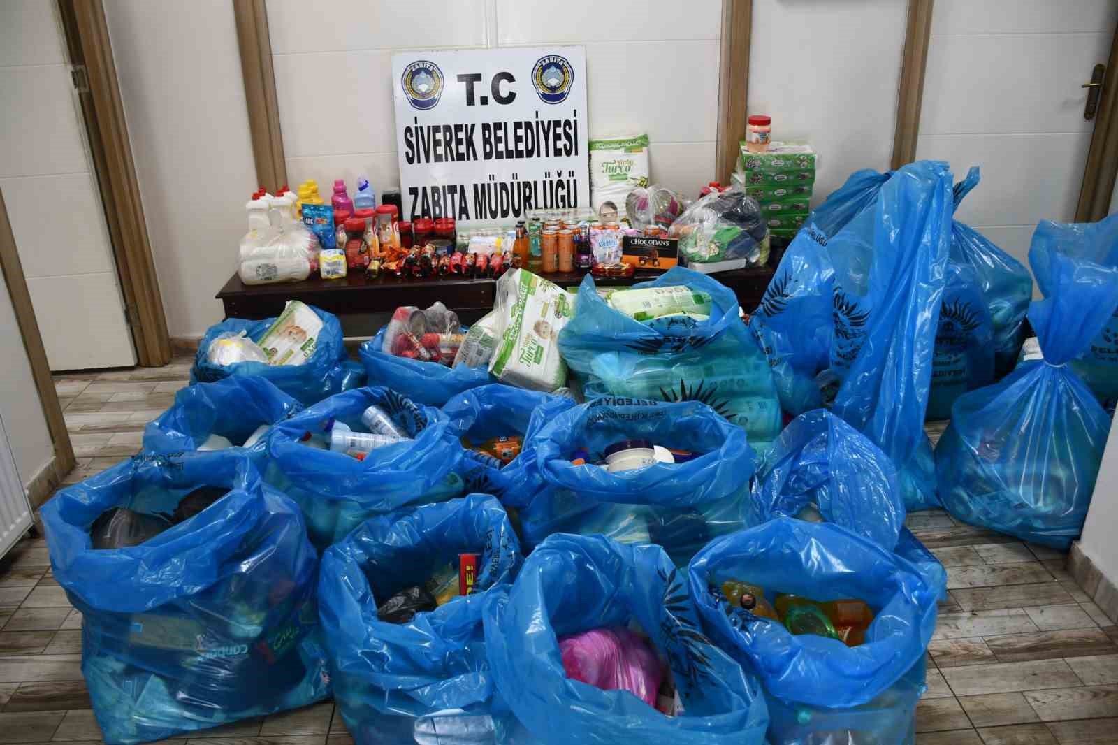 Siverek&rsquo;te 5 ton bozuk &uuml;r&uuml;n imha edildi
