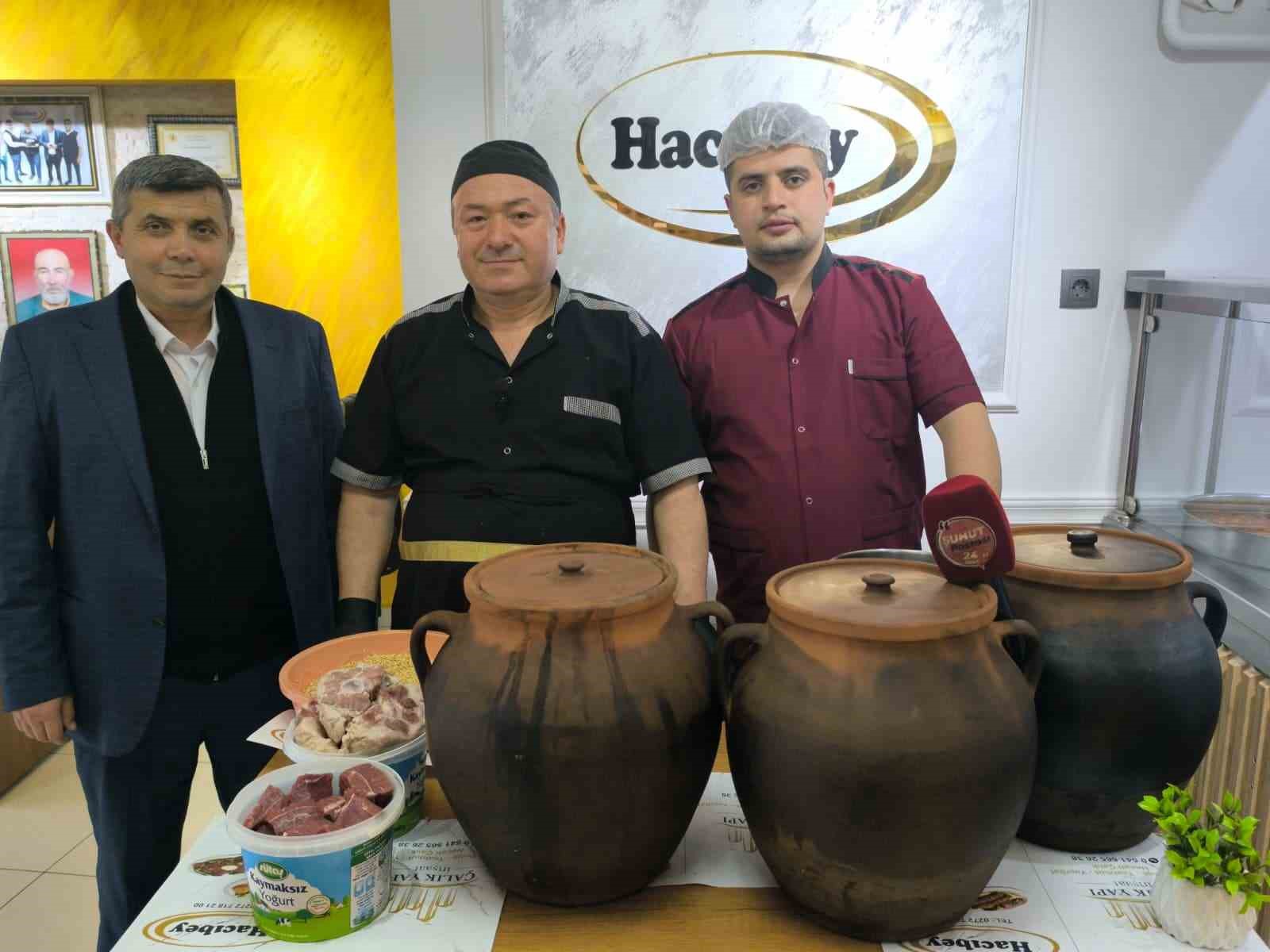 Afyonkarahisar’ın damak çatlatan lezzetinin sırrını işin ustaları anlattı