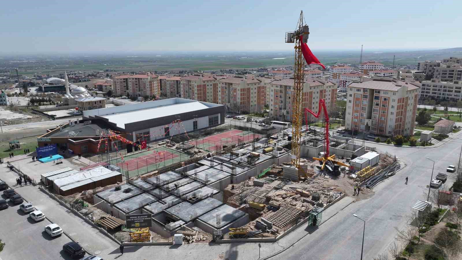 Konya B&uuml;y&uuml;kşehir&rsquo;den G&ouml;dene&rsquo;ye Bilgehane, LİMA ve k&uuml;t&uuml;phane binası
