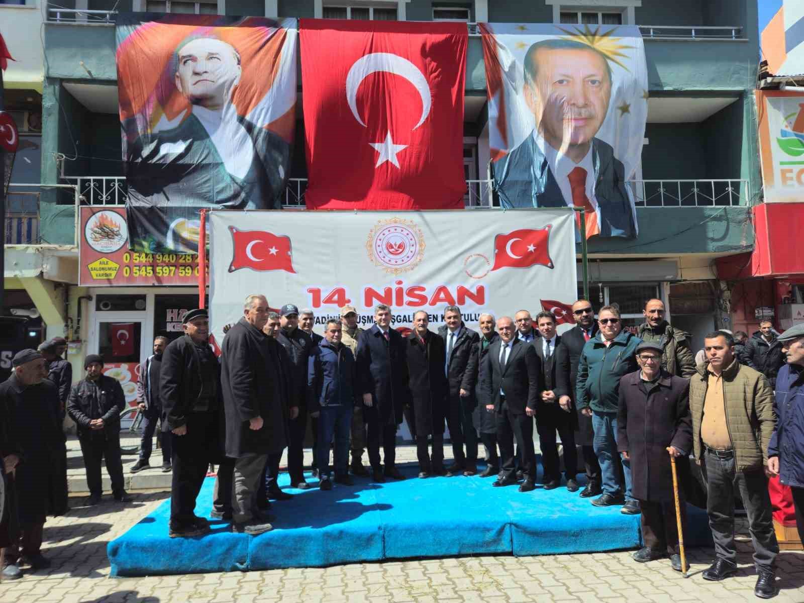 Diyadin’in kurtuluşunun 108. yılı coşkuyla kutlandı