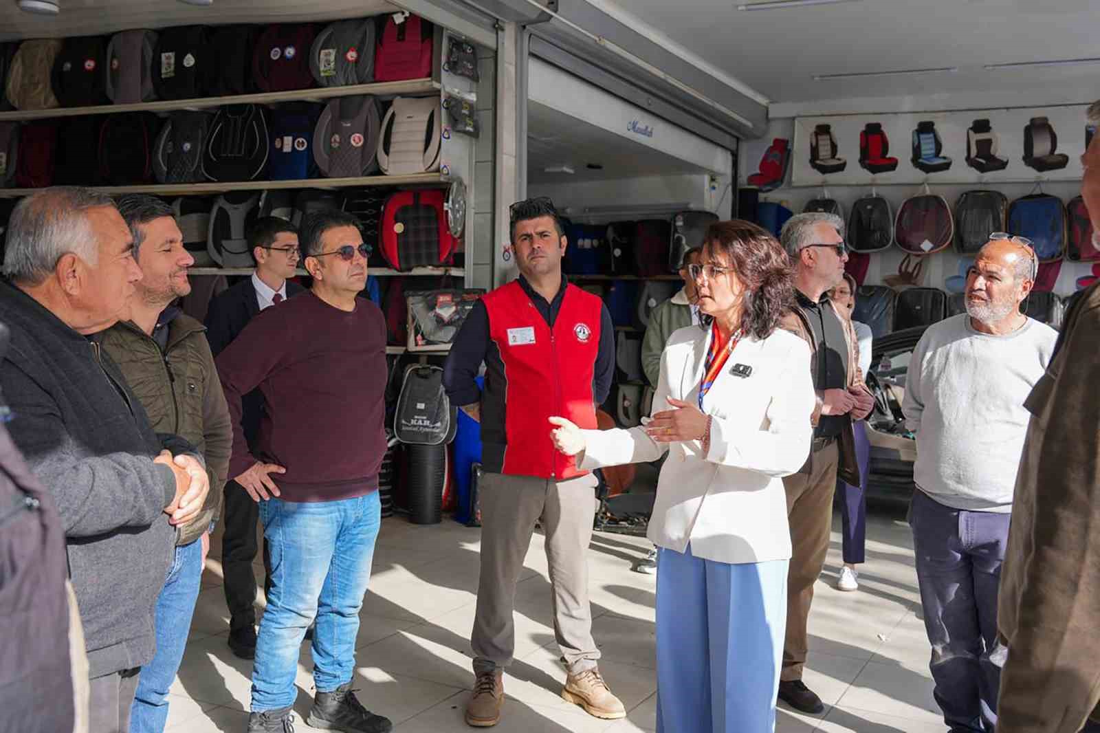 Başkan K&ouml;ksal Aras Sanayi esnafıyla bir araya geldi
