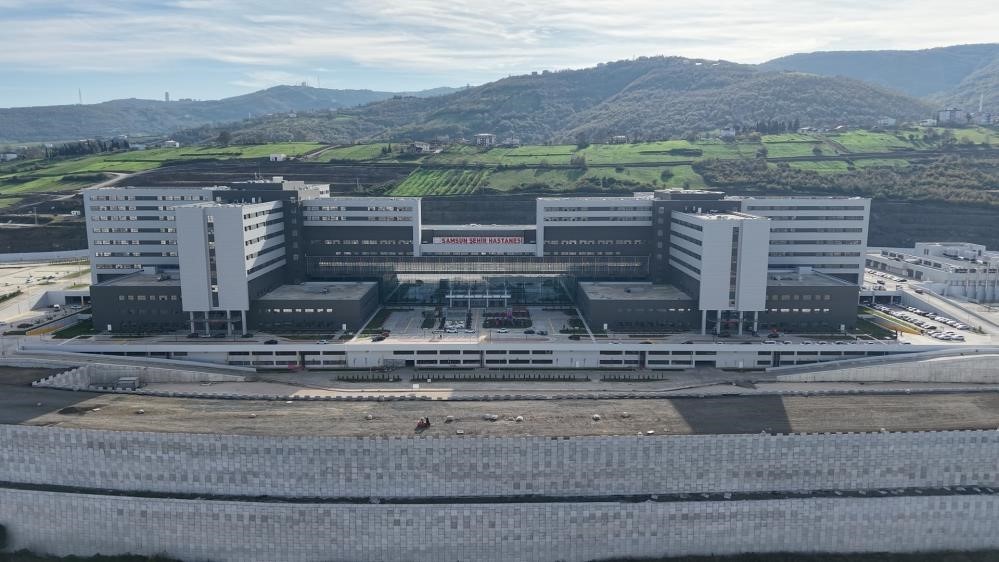 Samsun Şehir Hastanesine t&uuml;m birimler hazirana kadar taşınacak
