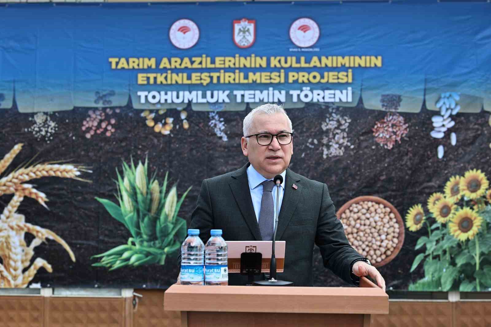 Sivas&rsquo;ta 18 bin dekar alan &uuml;retime kazandırılacak
