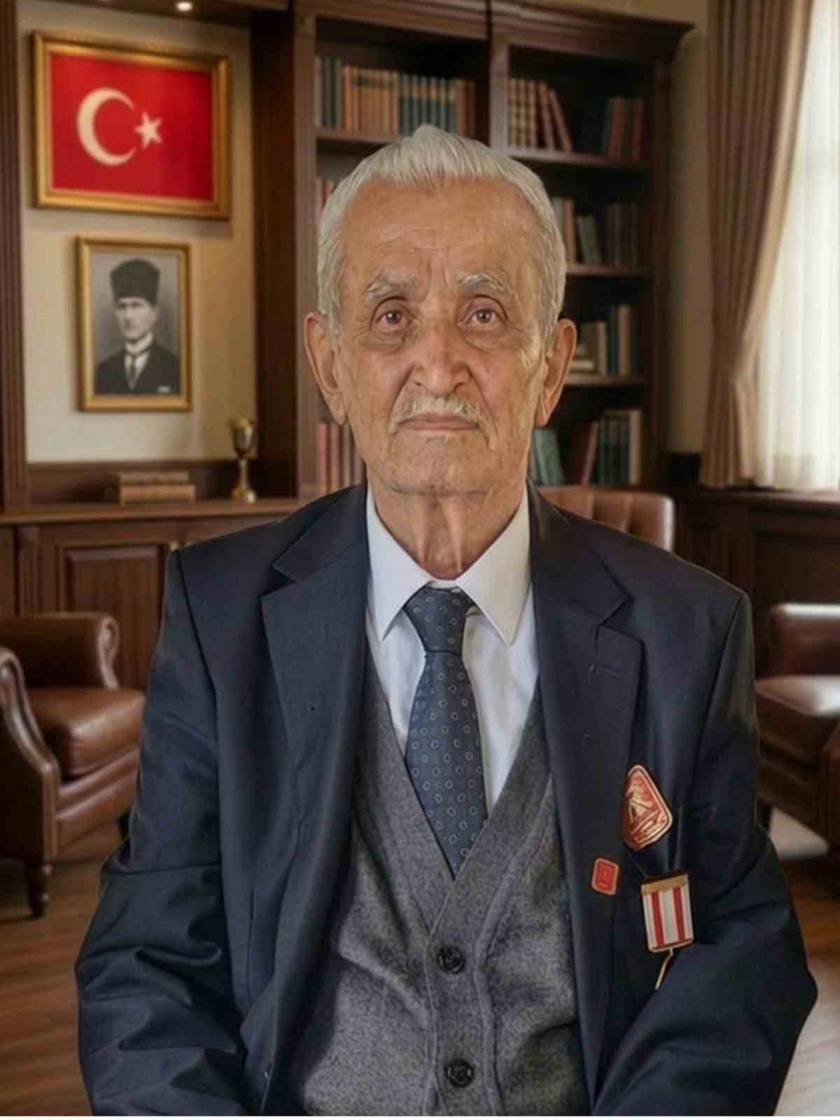 Kıbrıs gazisi, askeri t&ouml;renle son yolculuğuna uğurlandı
