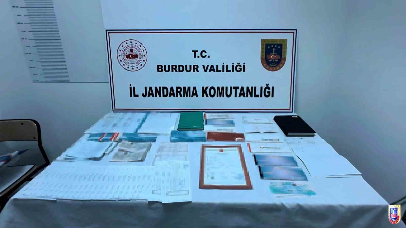 Burdur&rsquo;da 27 milyon liralık tefecilik operasyonu: 1 tutuklama
