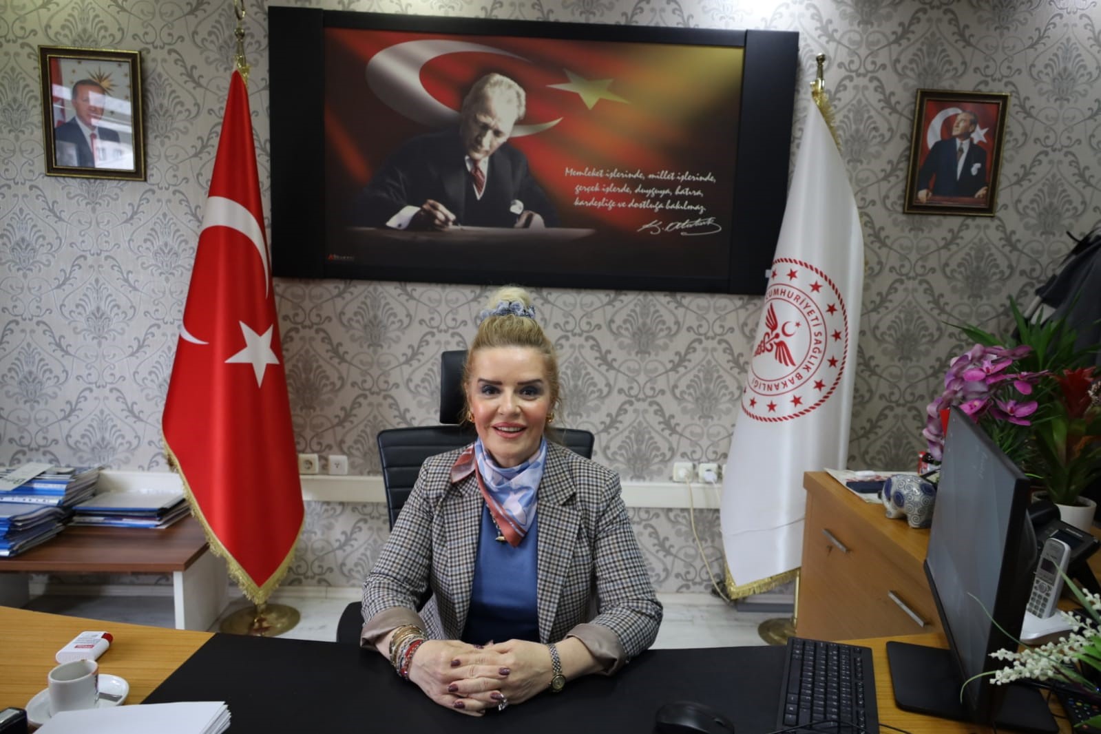 Psikolog, diyetisyen, fizyoterapist hepsi &uuml;cretsiz: Bafra&rsquo;da b&uuml;y&uuml;k imkan
