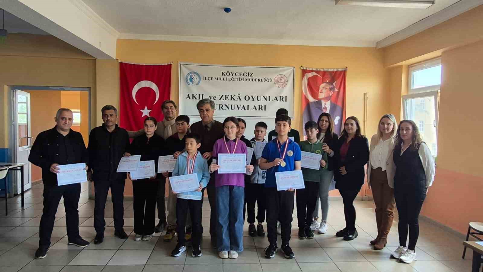 Köyceğiz’de Akıl ve Zeka Oyunları ilçe seçmeleri yapıldı