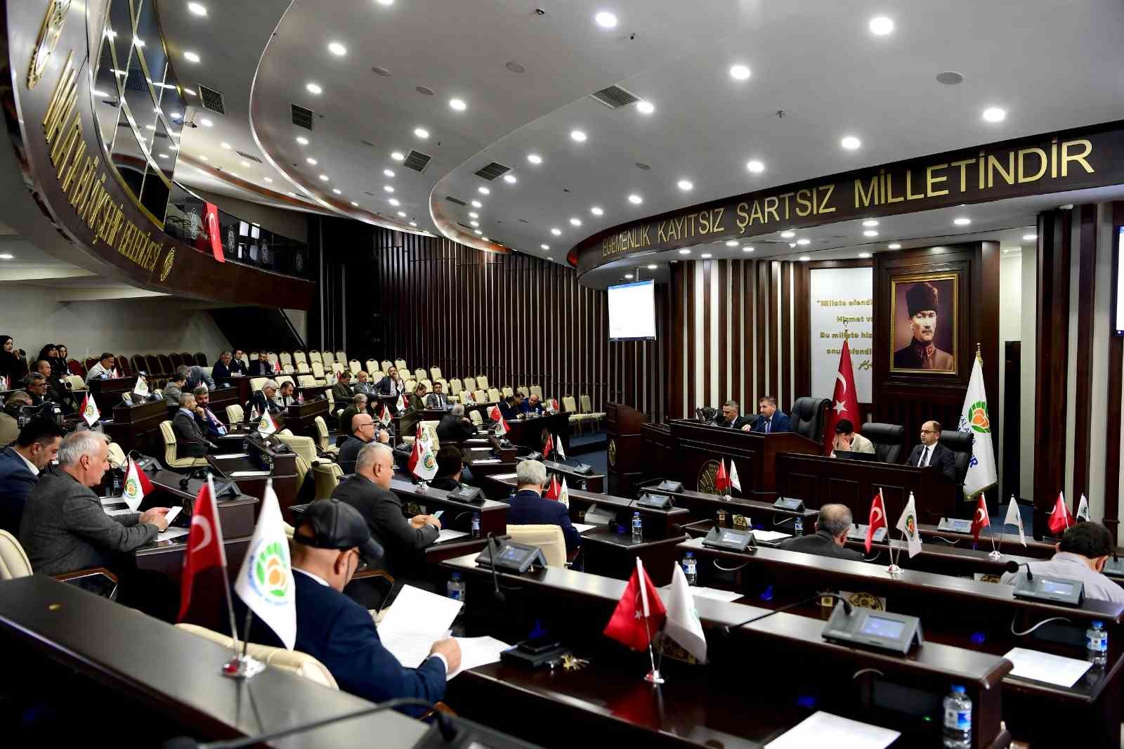 Büyükşehir Belediyesi Nisan ayı meclis toplantıları sona erdi