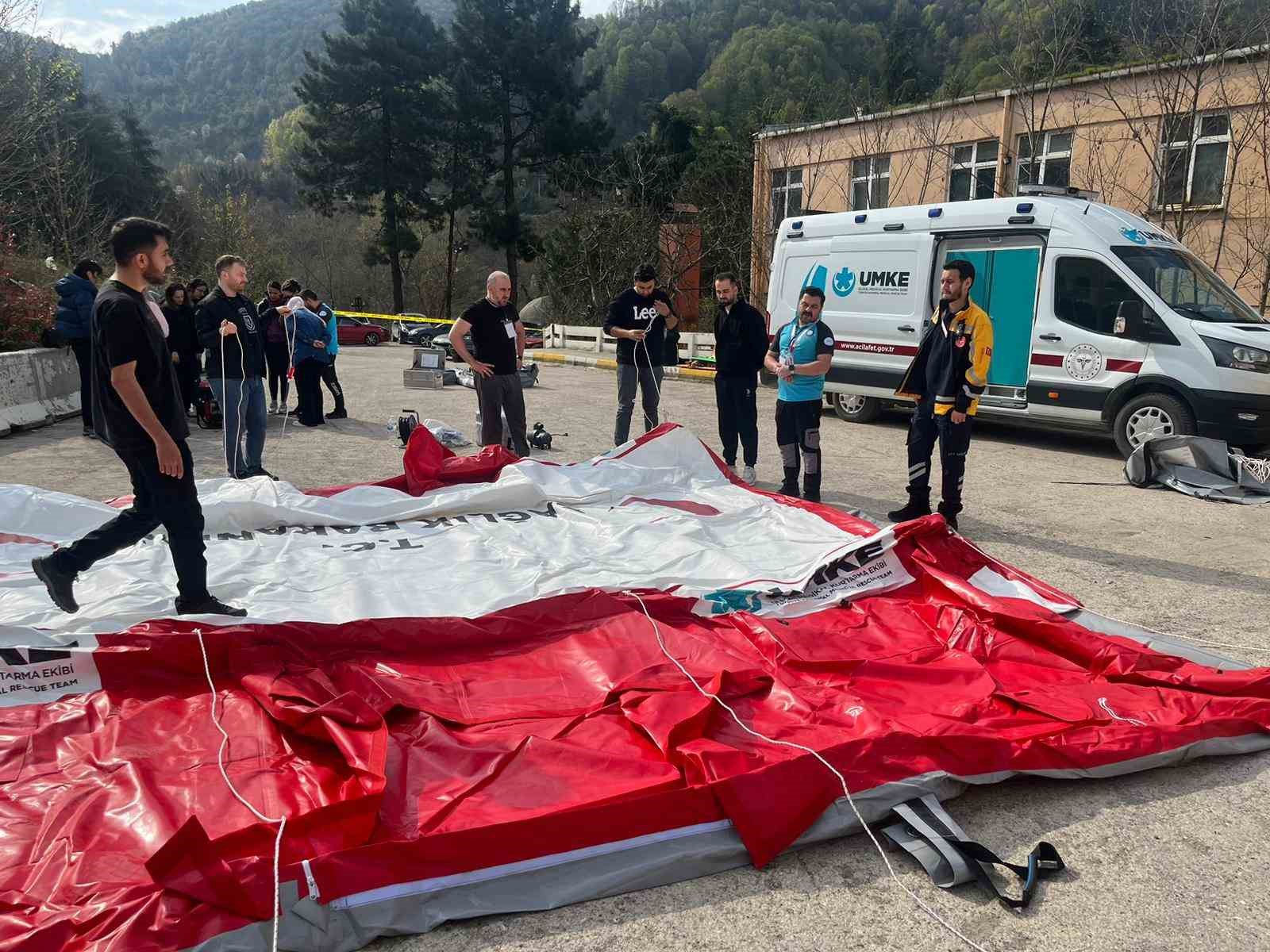 Zonguldak’ta yeni UMKE gönüllüleri yetiştirildi