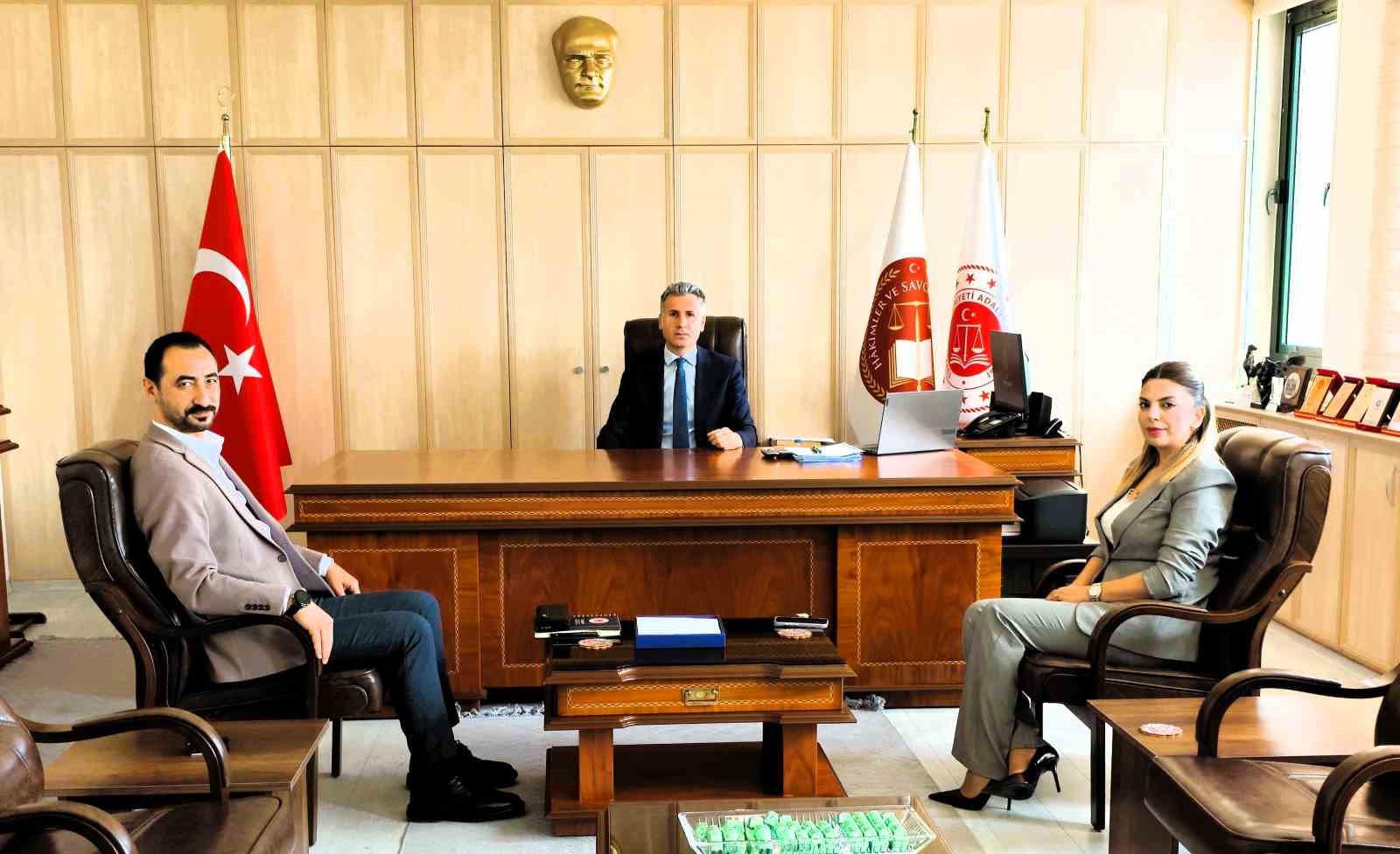 Denizli Adliyesi personellerinin yaşadığı sorunlar çözüm odaklı ziyaretlerde masaya yatırıldı