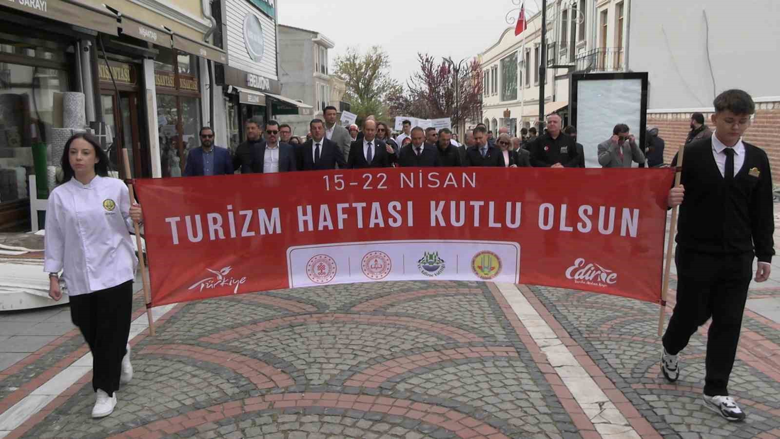 Edirne’de Turizm Haftası kutlamaları başladı