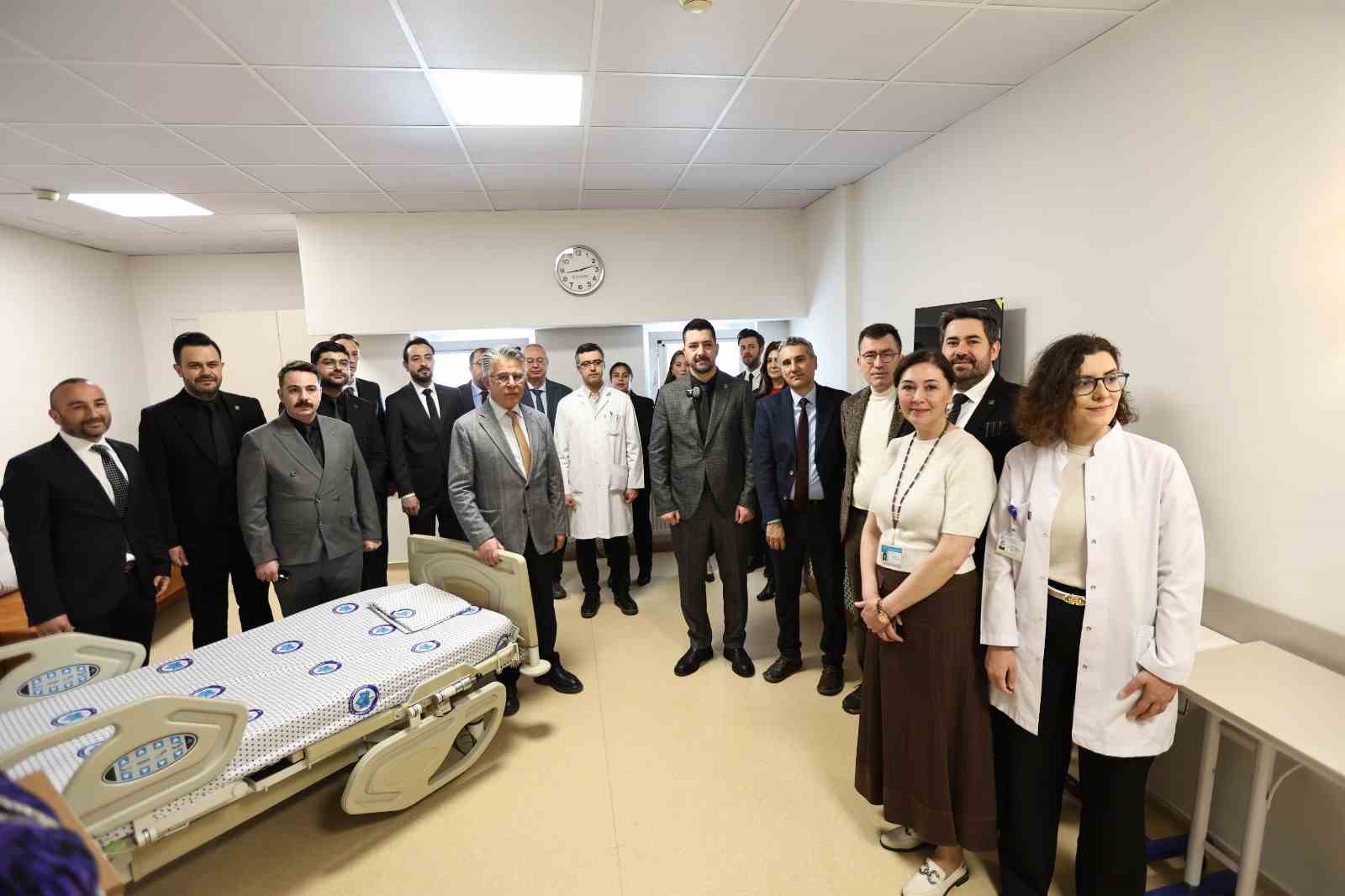 Eskişehir’de umuda dokunan proje: ESMİAD’dan onkolojiye 3 yeni hasta odası