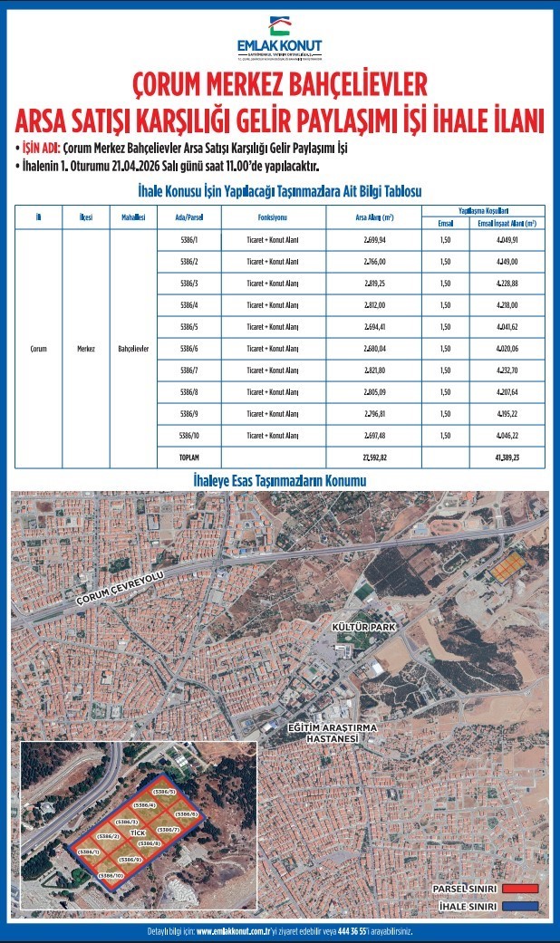 &Ccedil;orum&rsquo;daki atıl &ccedil;imento fabrikası arazisini cazibe merkezine d&ouml;n&uuml;şt&uuml;recek projede ihale tarihi netleşti
