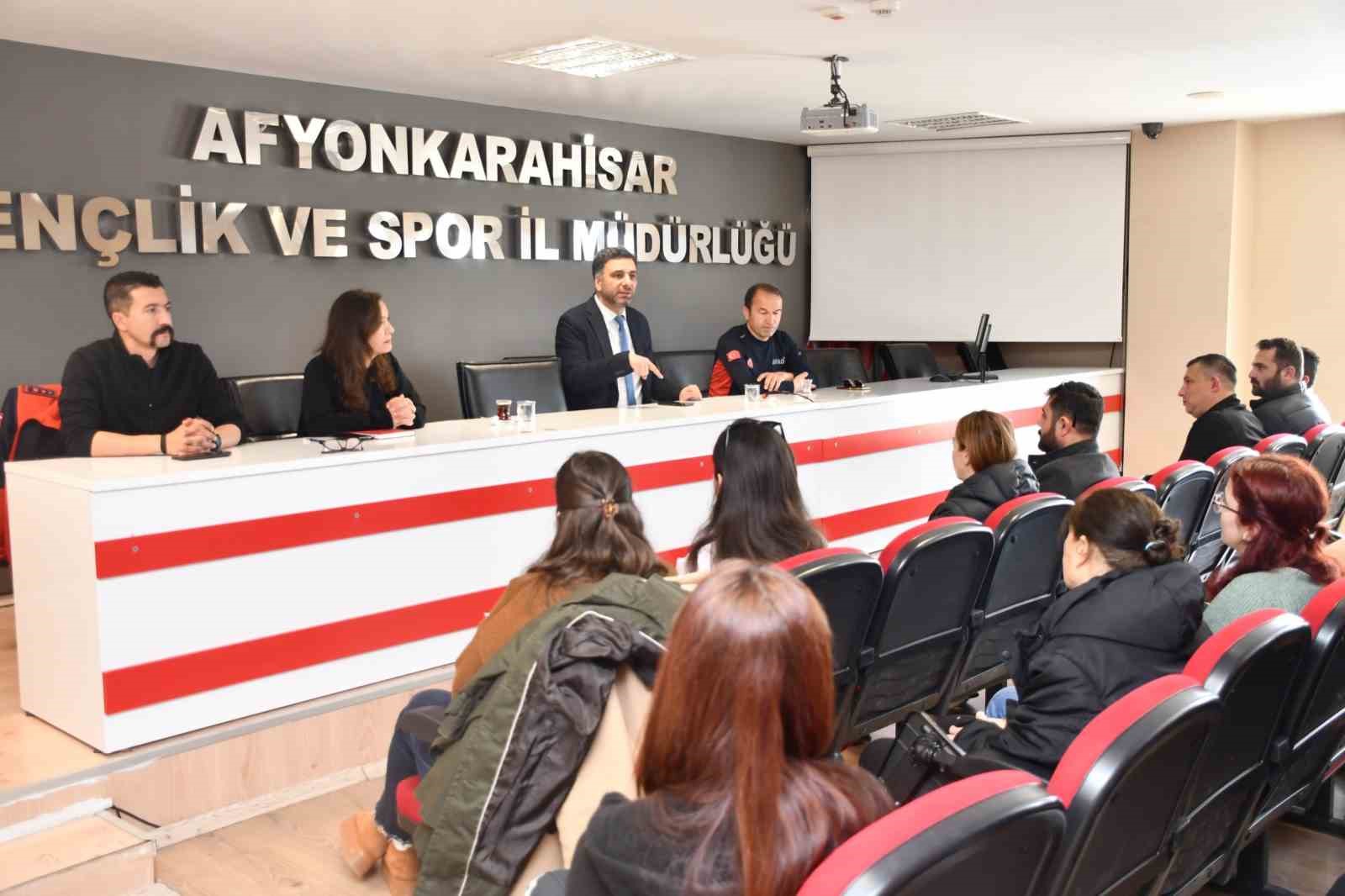 Gençlik ve Spor İl Müdürlüğü Kurtarma Ekibi’nin akreditasyon süreci sürüyor