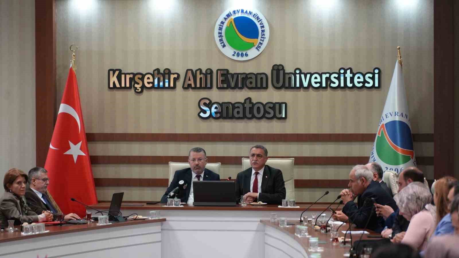 KBÜ heyeti Kırşehir Ahi Evran Üniversitesi ile iş birliğini değerlendirdi