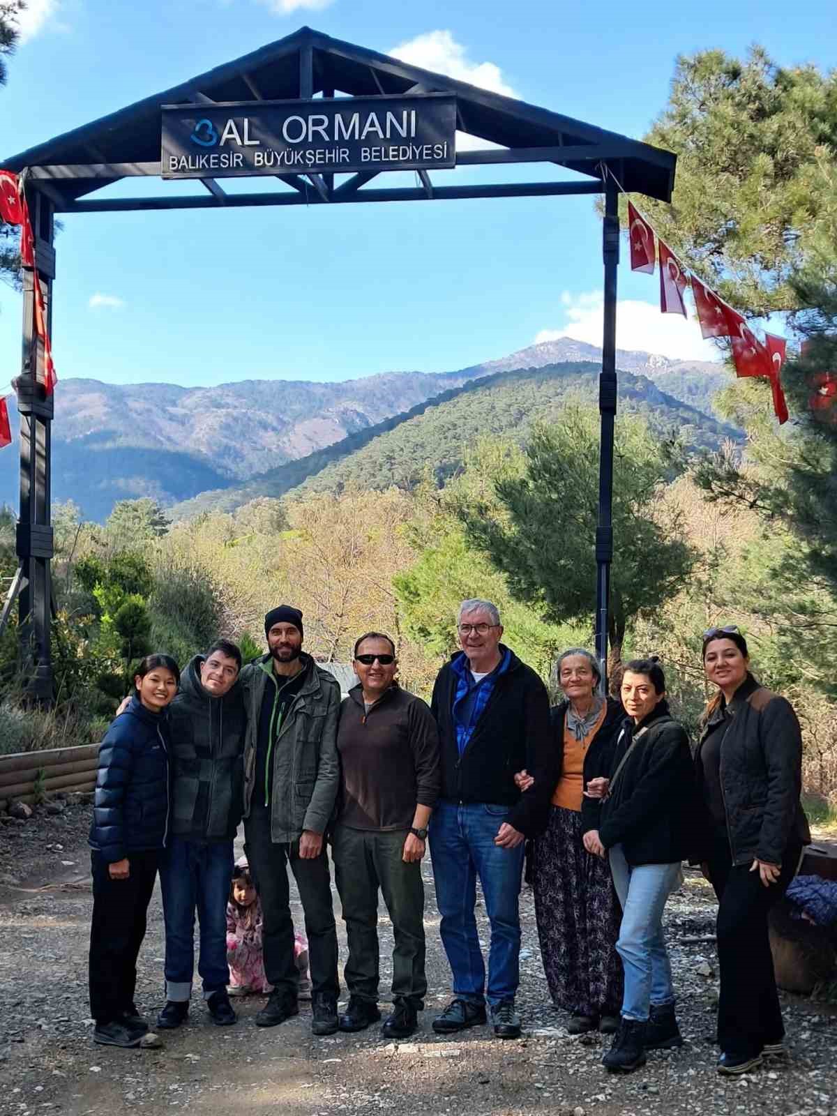 Edremit&rsquo;te Kazdağı Bal Ormanına uluslararası ilgi
