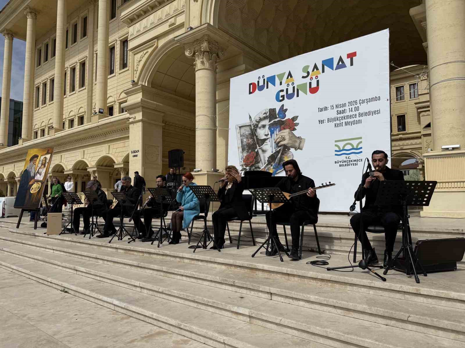 B&uuml;y&uuml;k&ccedil;ekmece&rsquo;de D&uuml;nya Sanat G&uuml;n&uuml; etkinliği
