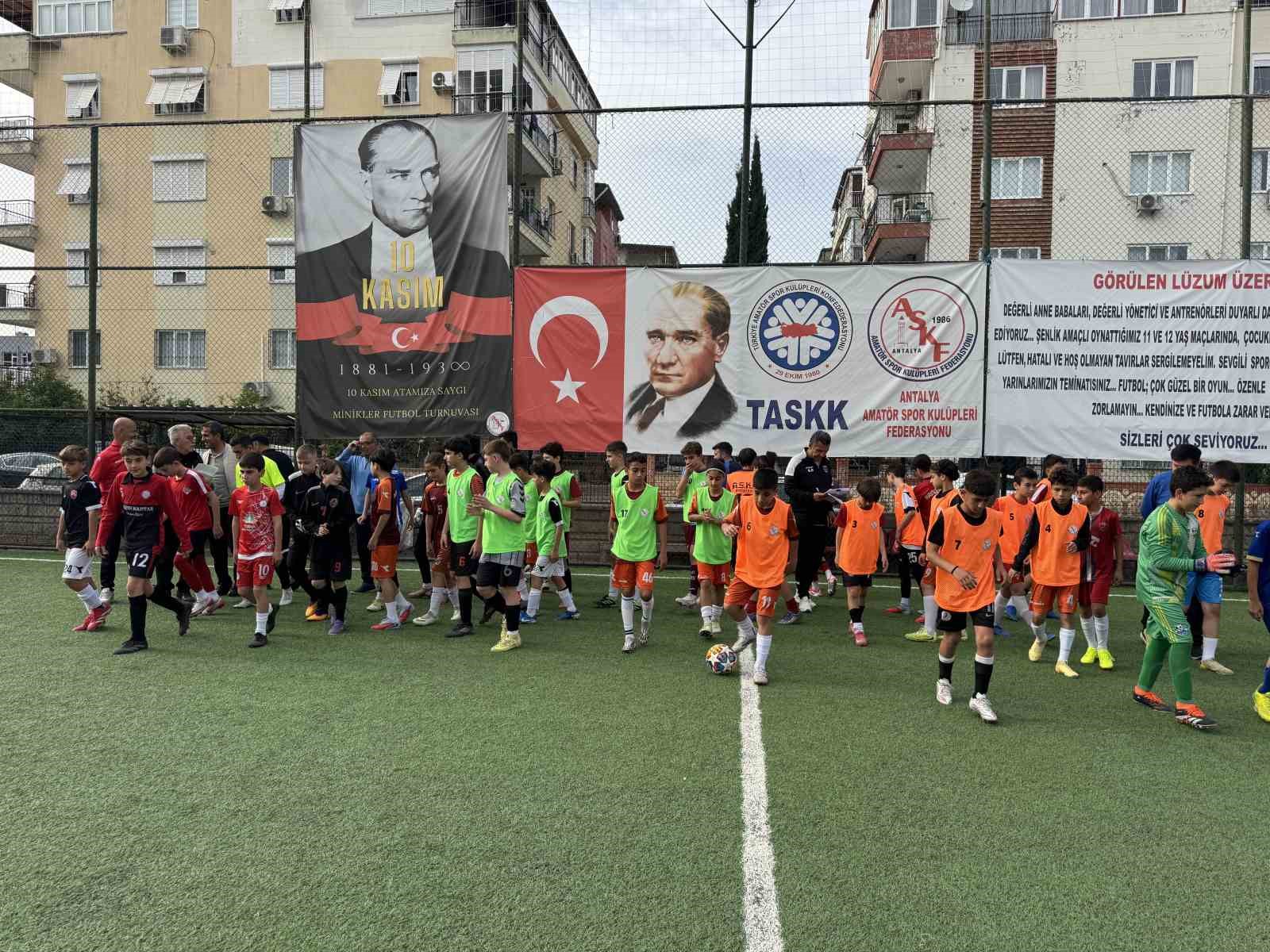 Antalya’da U12 futbol seçmeleri tamamlandı: 95 genç yetenek belirlendi