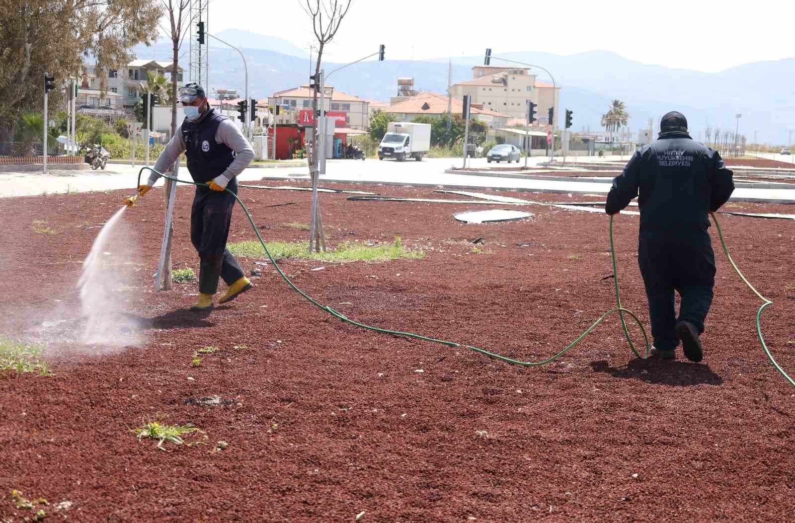 Hatay B&uuml;y&uuml;kşehir Belediyesi&rsquo;nden yeşil alanlara teknolojik dokunuş
