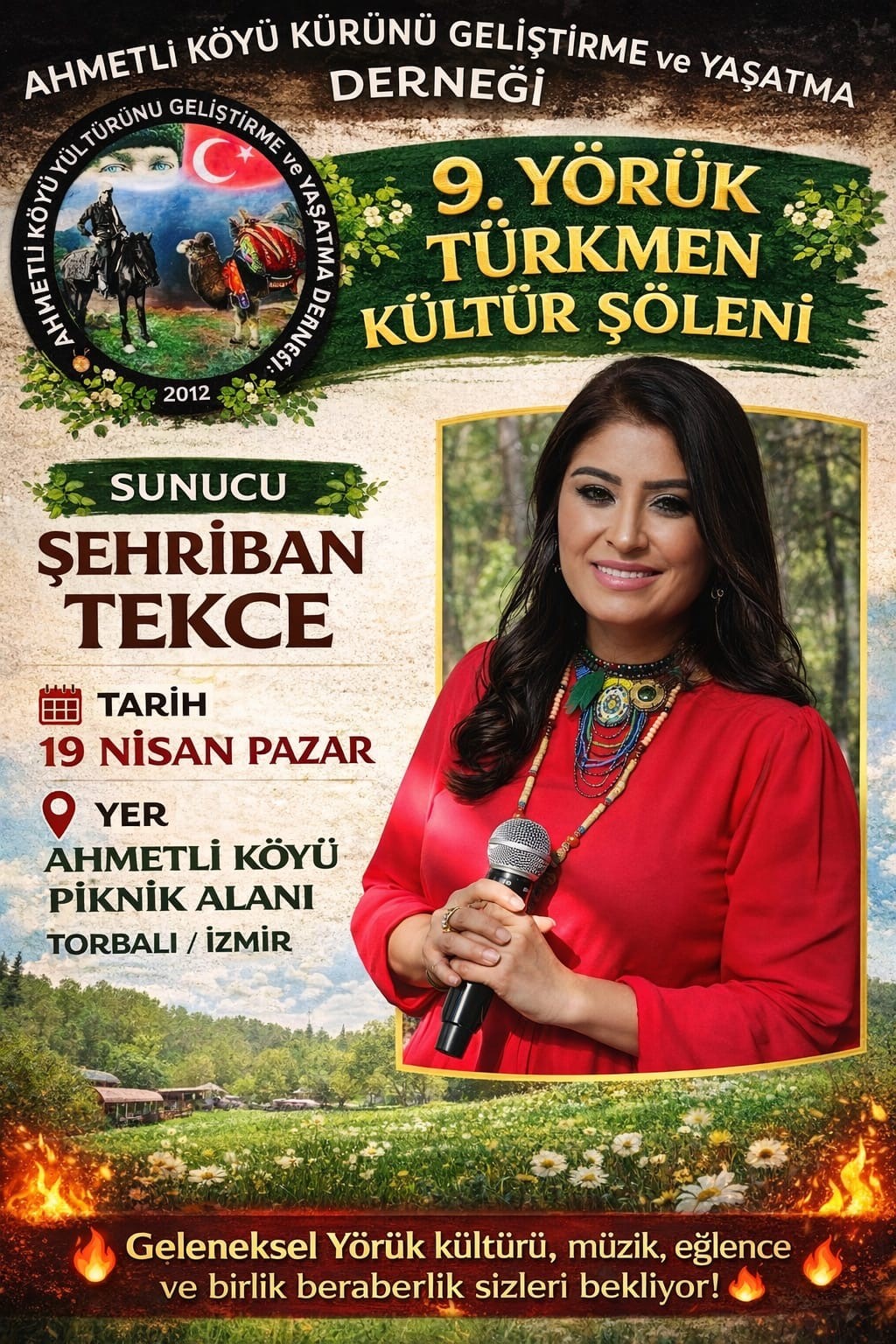 Torbalı’da 9. Yörük Şenliği için geri sayım başladı