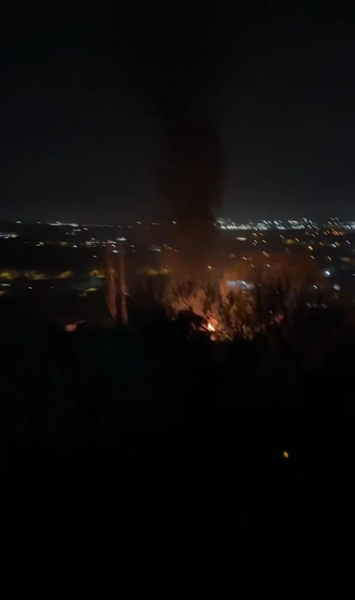 Bursa&rsquo;da gece yarısı konteynır alevlere teslim oldu
