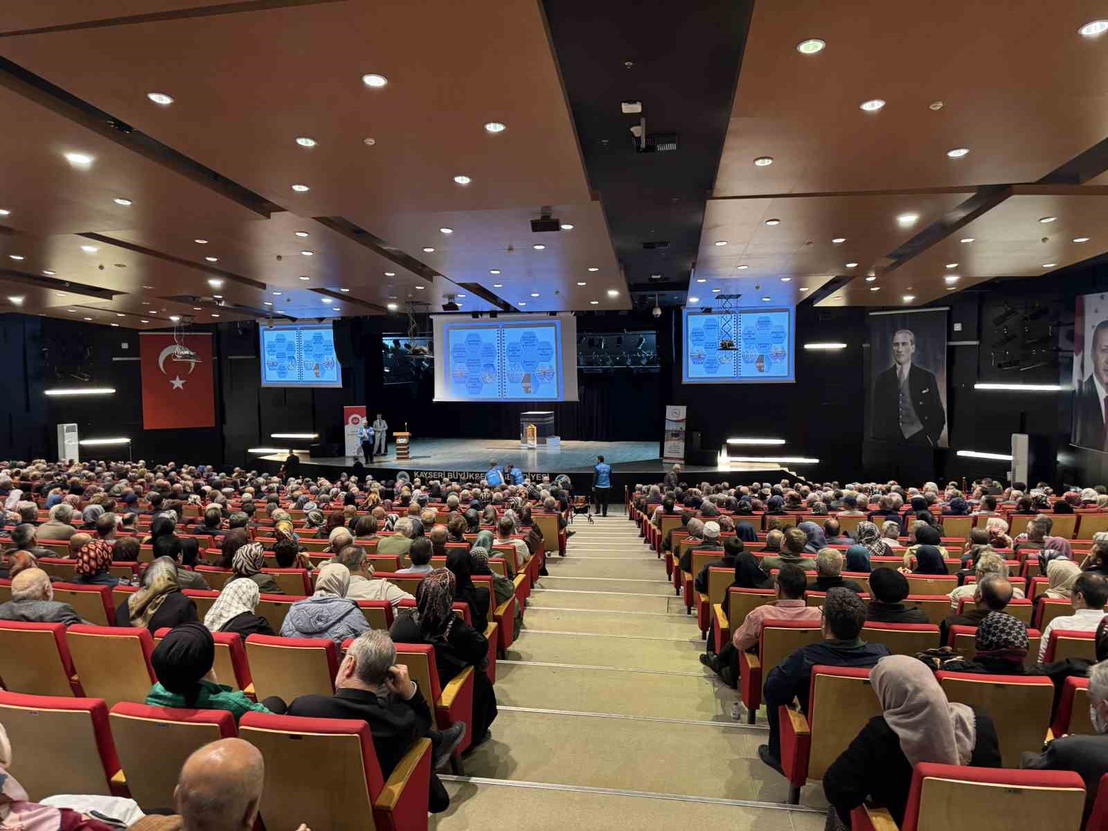 Kayseri’de bin 771 hacı adayına eğitim semineri verildi