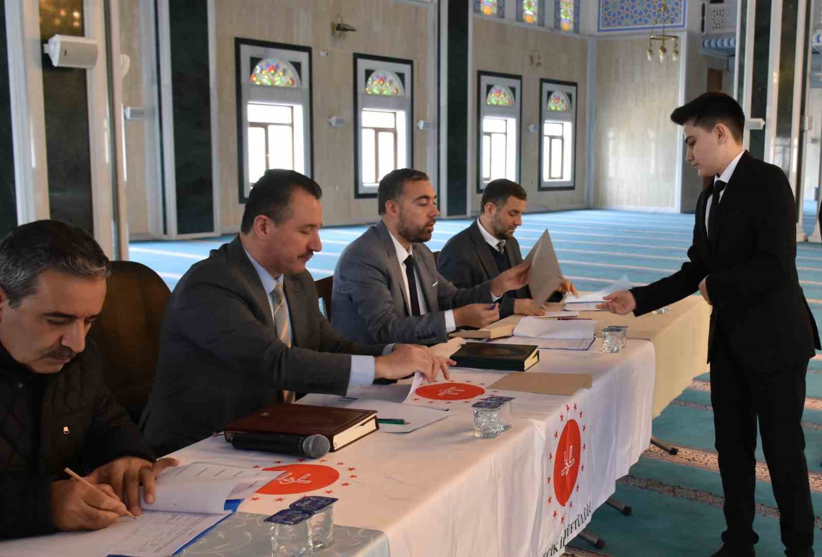 Bilecik’te Kur’an-ı Kerim’i güzel okuma ve hafızlık yarışmaları tamamlandı