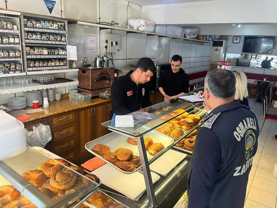 Bilecik&rsquo;te simit ve poğa&ccedil;a gramaj denetimi
