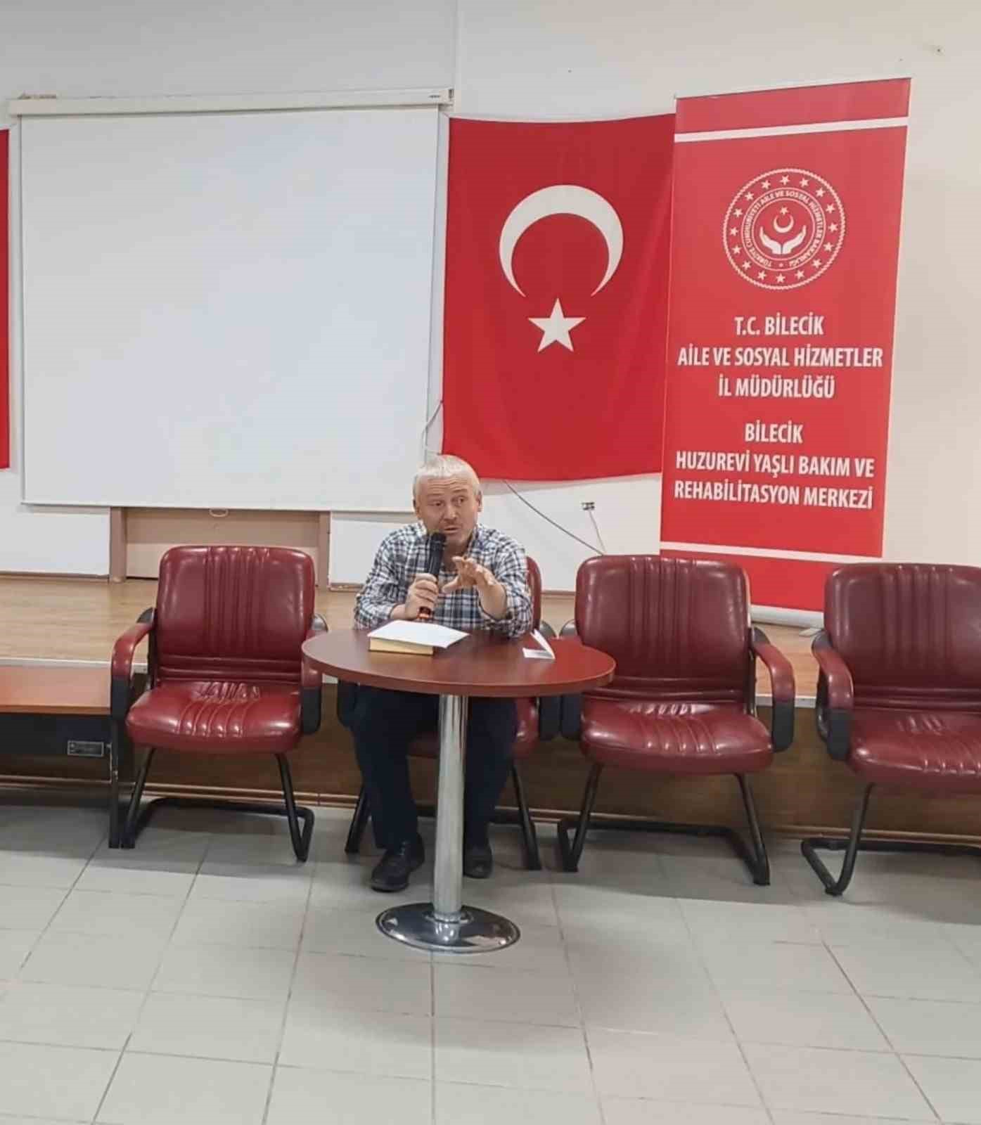 Bilecik&rsquo;te huzurevi sakinlerine &ouml;zel eğitim
