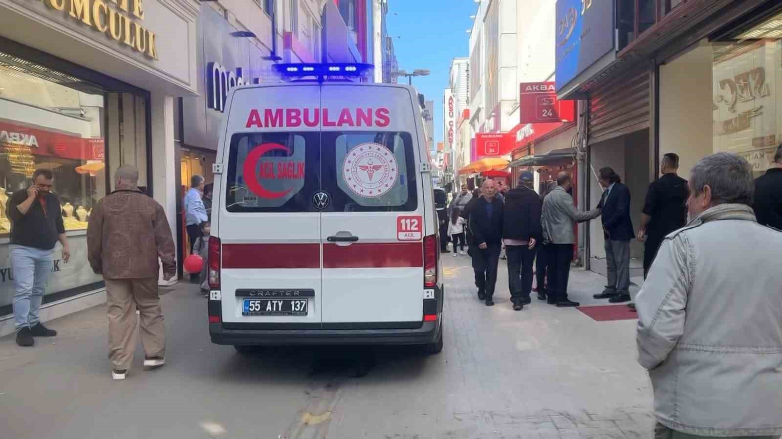 Samsun’da Yunus polisleri kaza yaptı: 1 yaralı