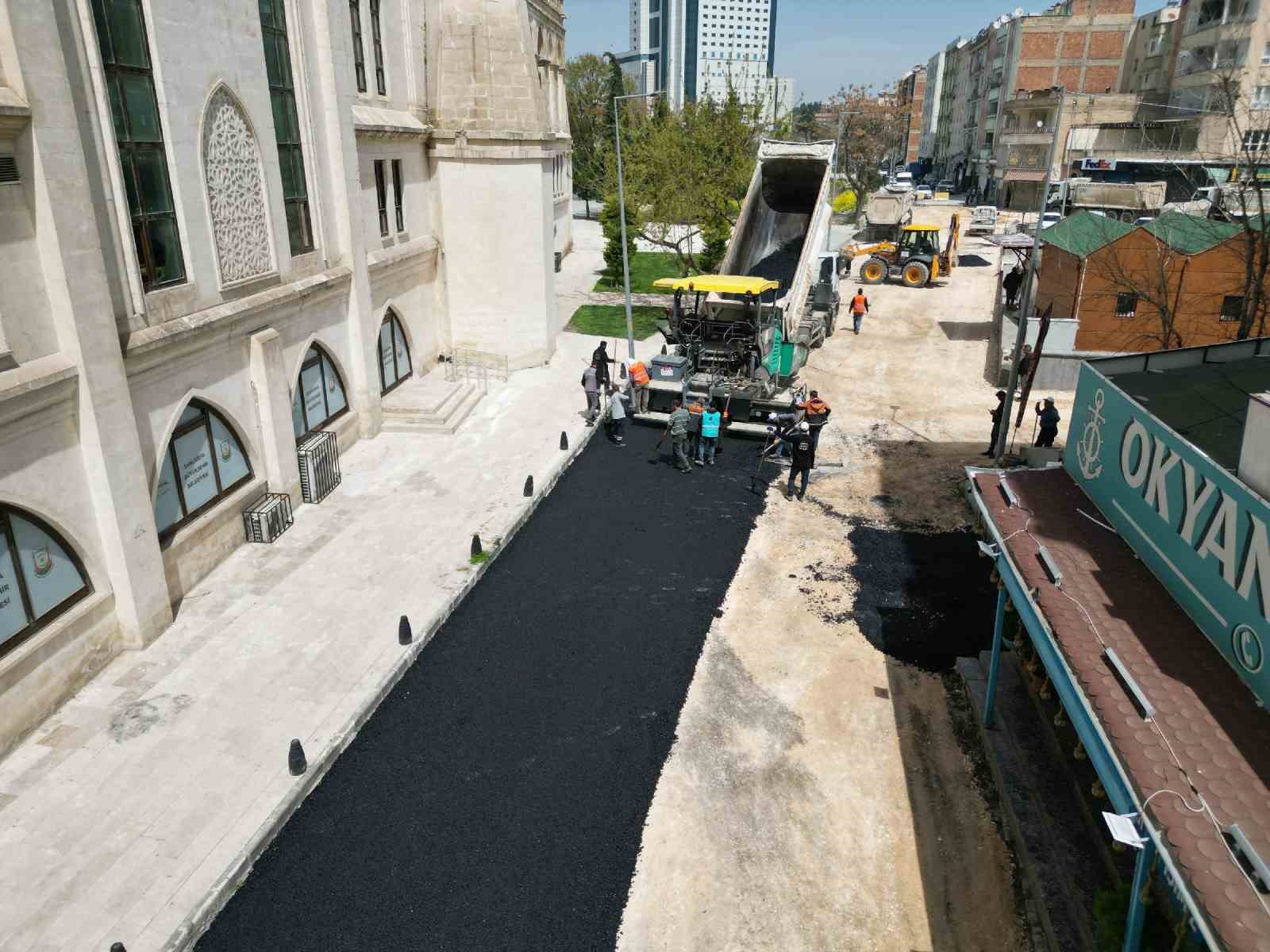 Bamyasuyu Mahallesinde asfalt &ccedil;alışmaları tamamlandı
