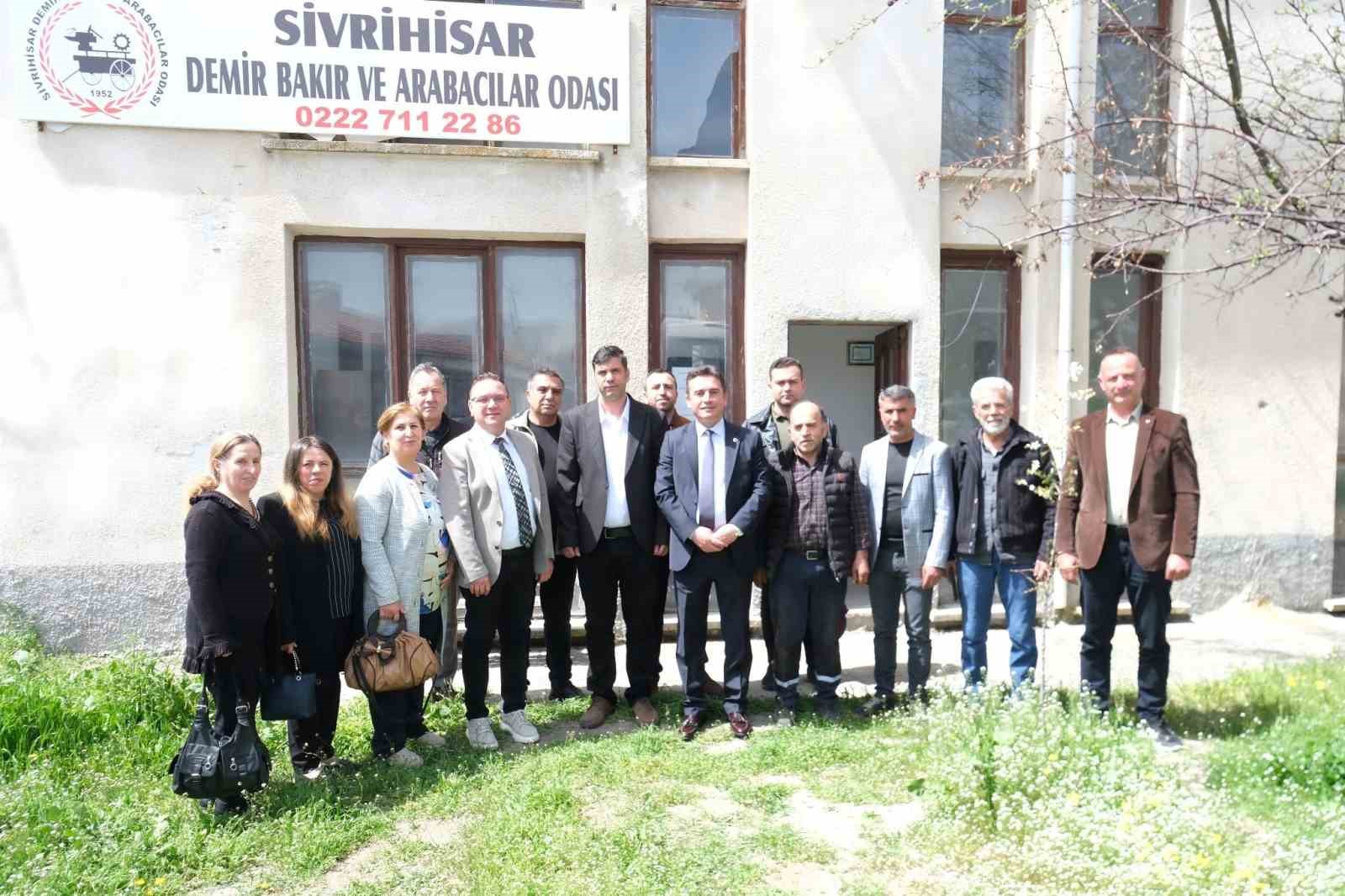 Esnaf odalarına hayırlı olsun ziyareti
