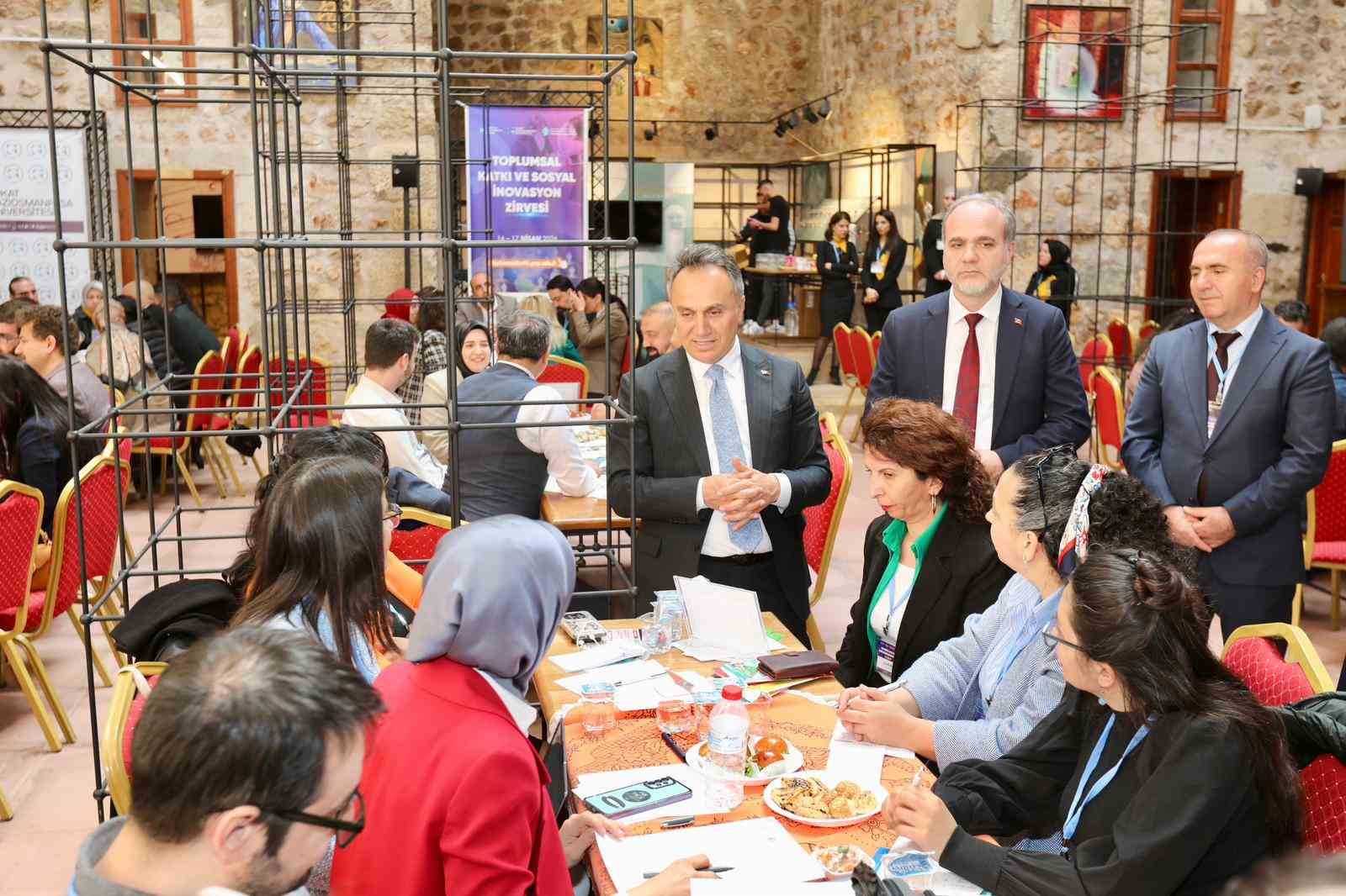 TOG&Uuml;&rsquo;den toplumsal katkı ve sosyal inovasyon i&ccedil;in g&uuml;&ccedil; birliği
