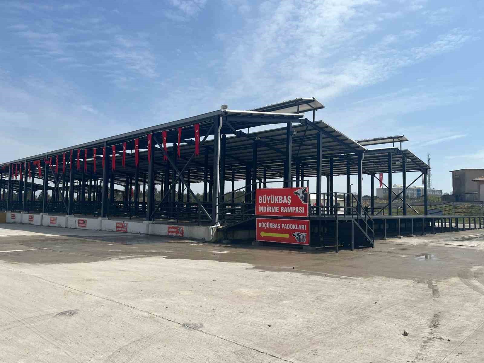 Havsa Modern Canlı Hayvan Pazarı hizmete a&ccedil;ıldı
