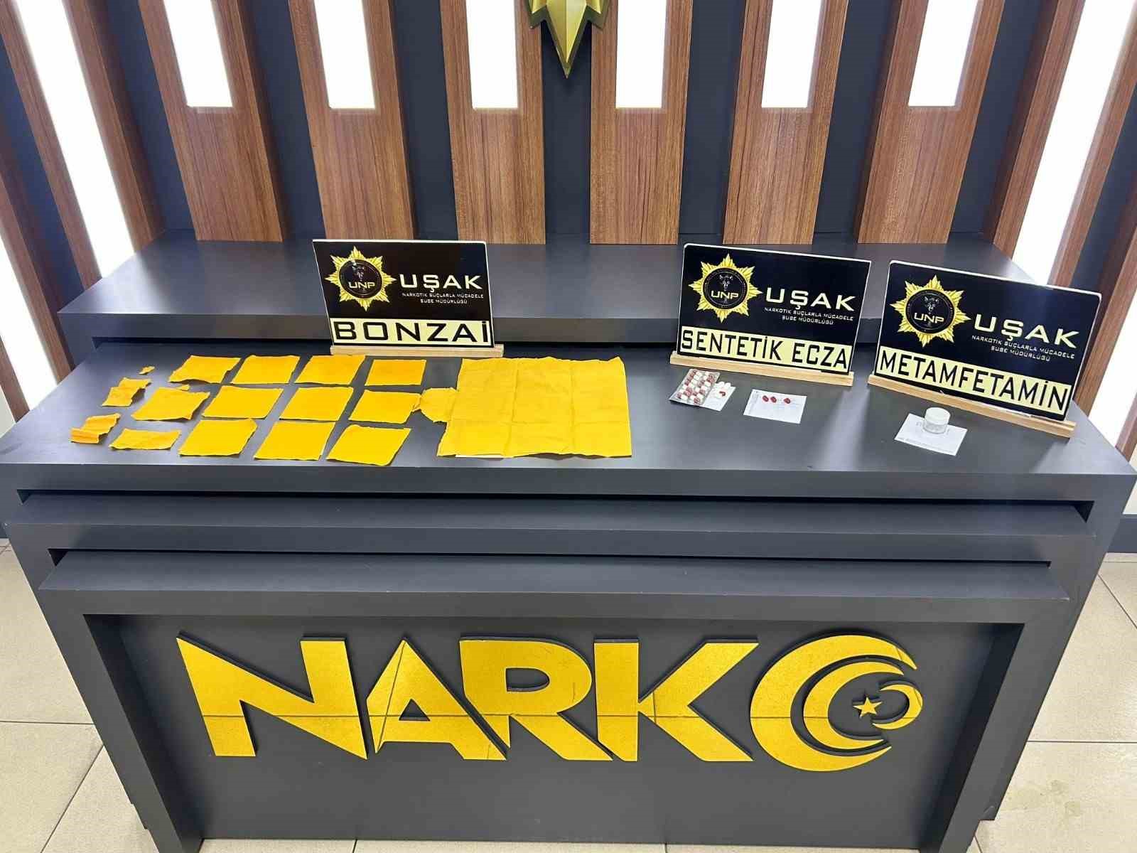 Uşak&rsquo;ta uyuşturucu operasyonlarında g&ouml;zaltına alınan 6 kişiden 5&rsquo;i tutuklandı
