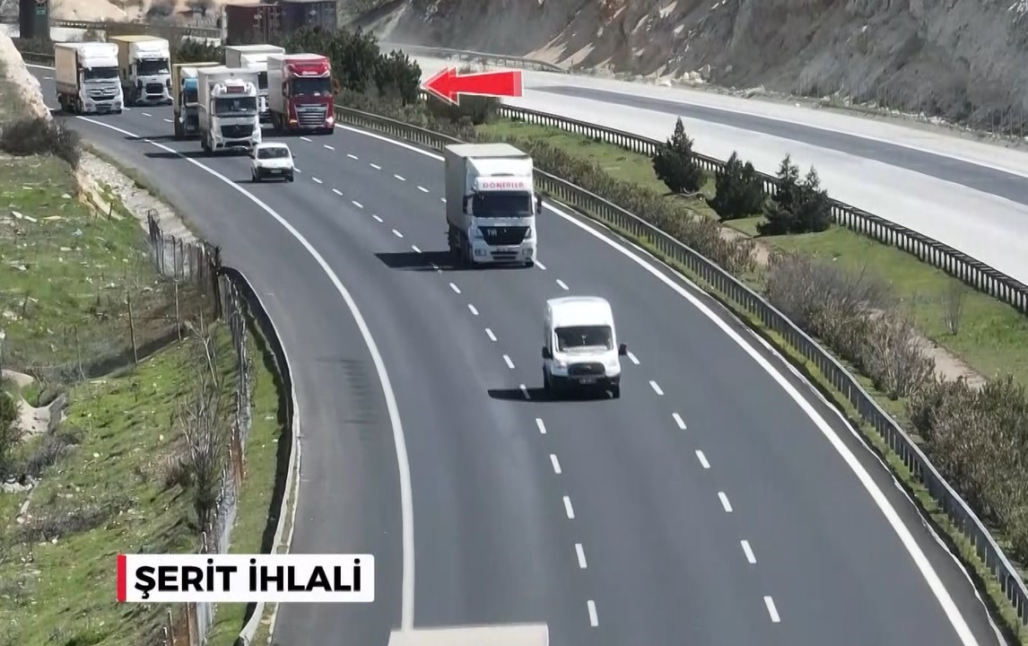 Jandarmadan dron destekli trafik denetimi: 4 bin 234 araca ceza