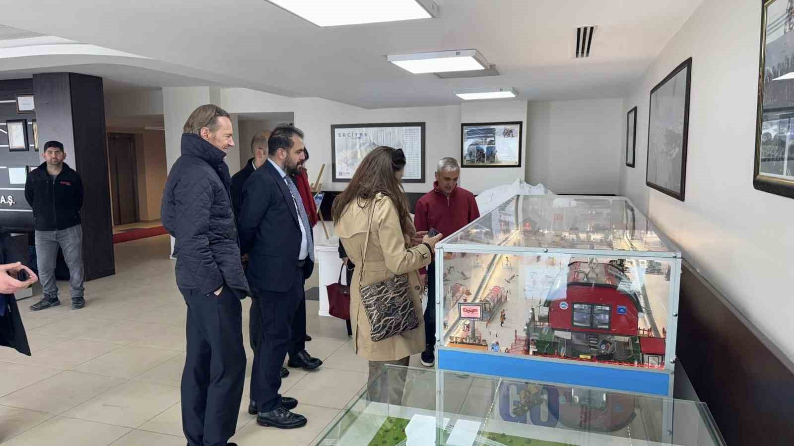 Bel&ccedil;ika heyeti Erciyes&rsquo;e hayran kaldı
