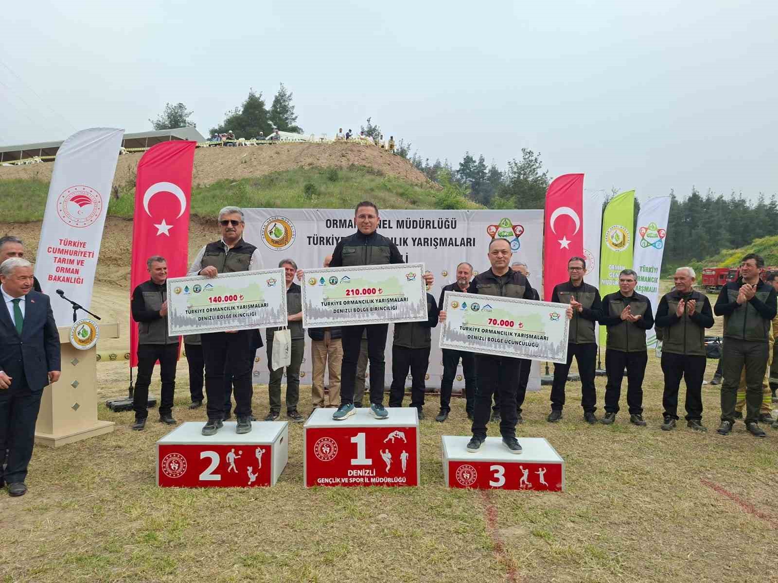 Muğla Orman Bölge Müdürlüğü bölge şampiyonu oldu