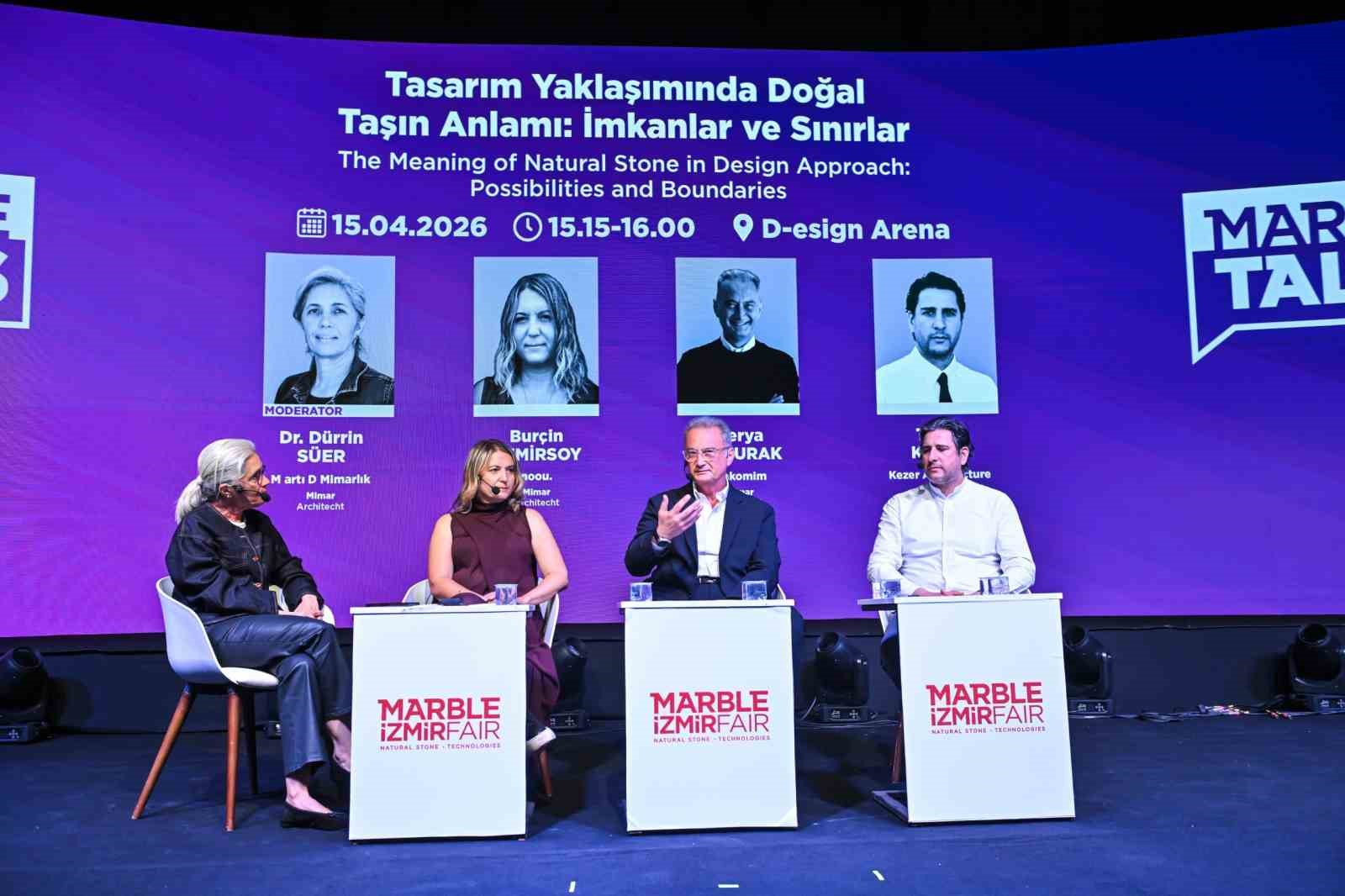 Marble Talks&rsquo;ta doğal taşın geleceği konuşuldu
