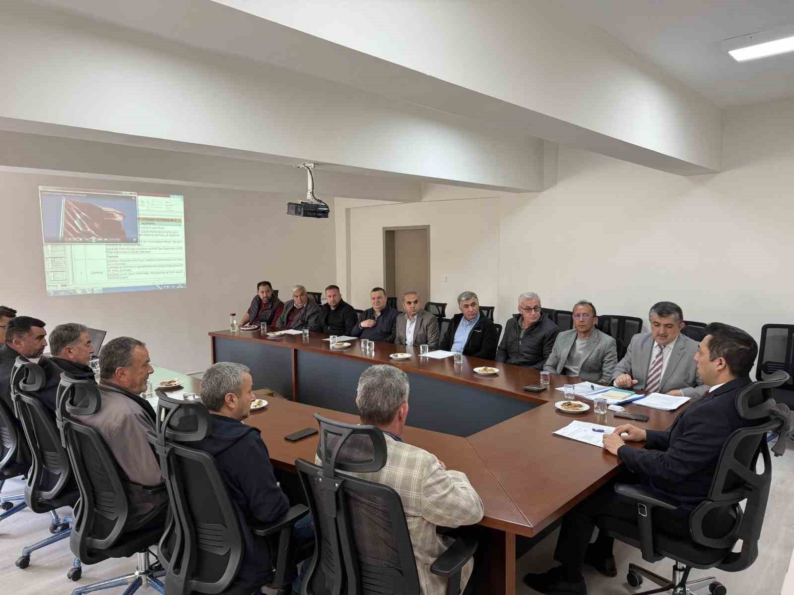 Şaphane K&ouml;ylere Hizmet G&ouml;t&uuml;rme Birliği Meclisi toplandı
