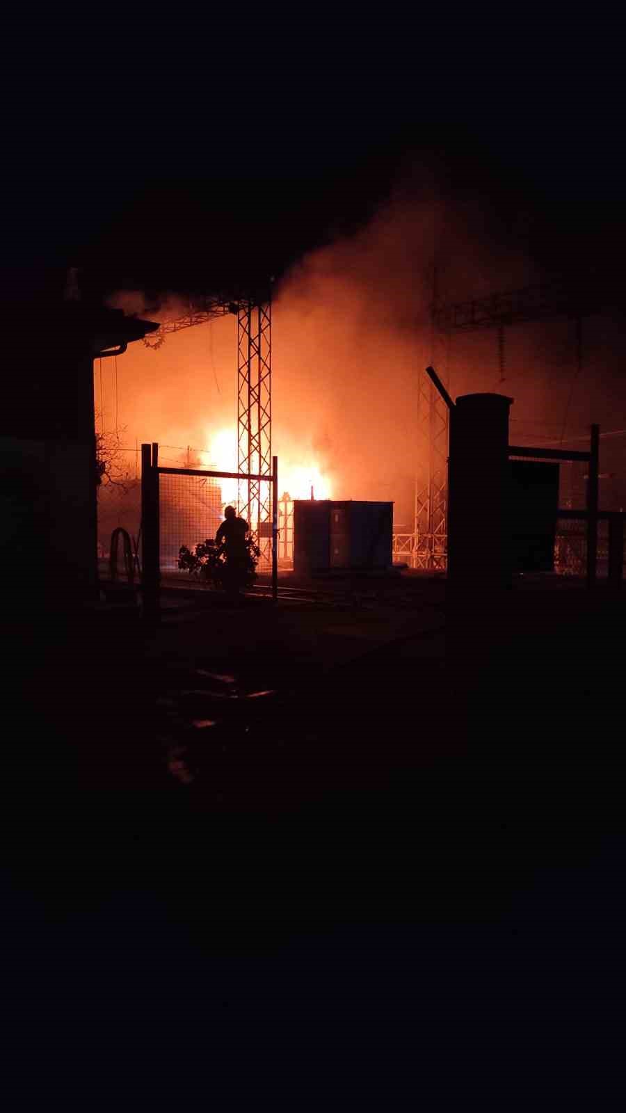 Eğirdir’de trafo yangını korkuttu