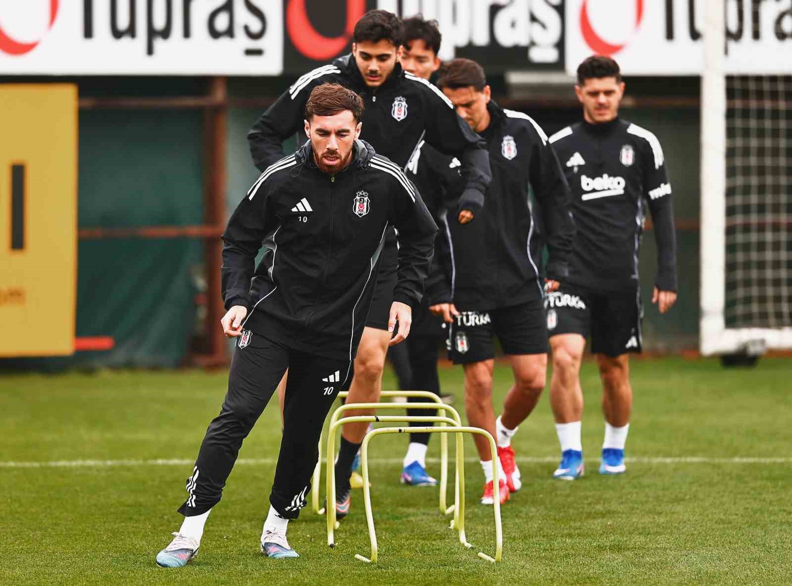 Beşiktaş’ta Samsunspor mesaisi devam etti
