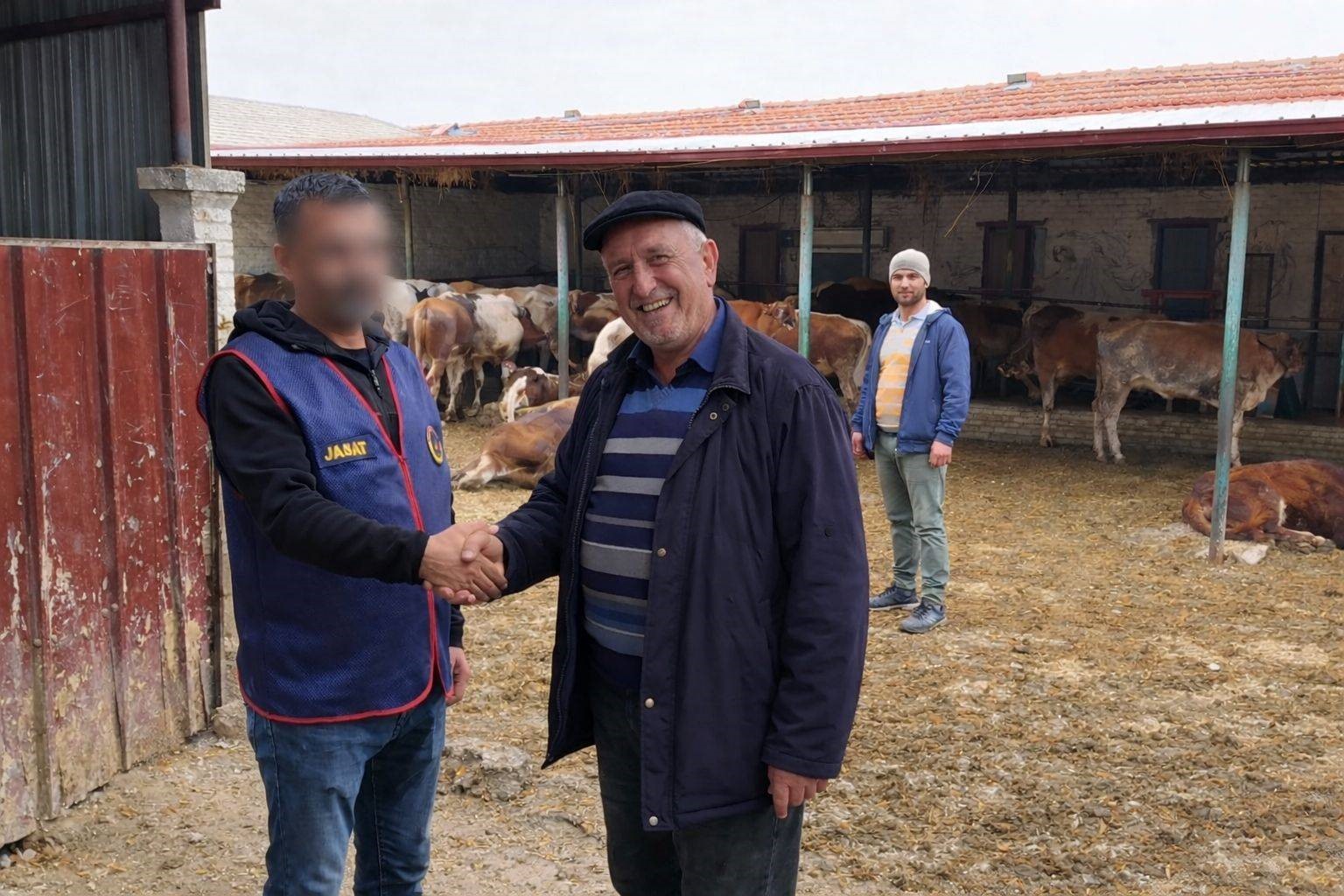 &Ccedil;obanları hamama g&ouml;t&uuml;r&uuml;p oyaladılar, 36 b&uuml;y&uuml;kbaş hayvanı &ccedil;aldılar
