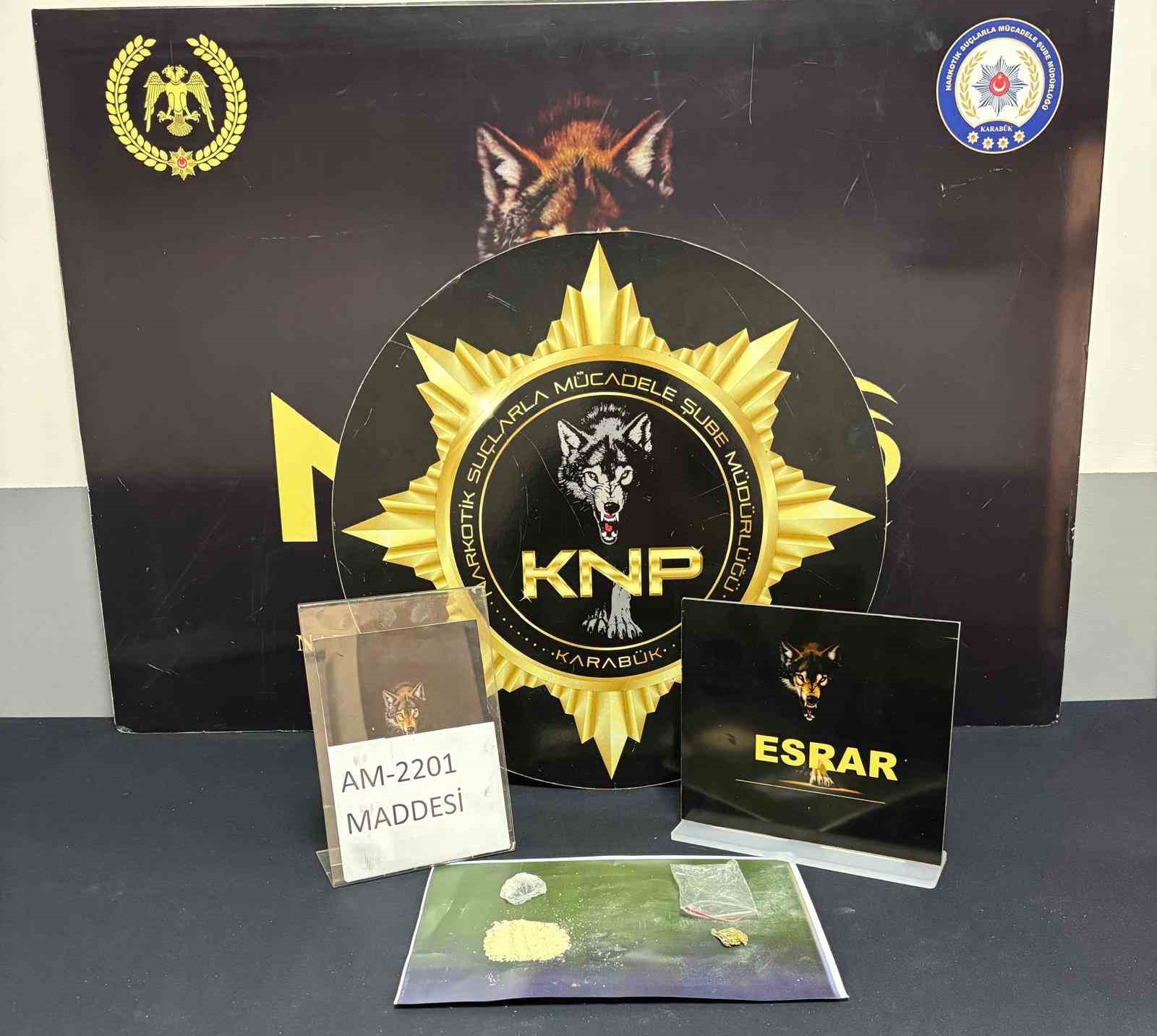 Karabük’te narkotik operasyonları: 1 tutuklama