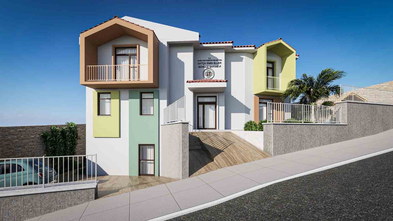 Dat&ccedil;a&rsquo;da G&uuml;nd&uuml;z Bakımevi projesi hızla ilerliyor
