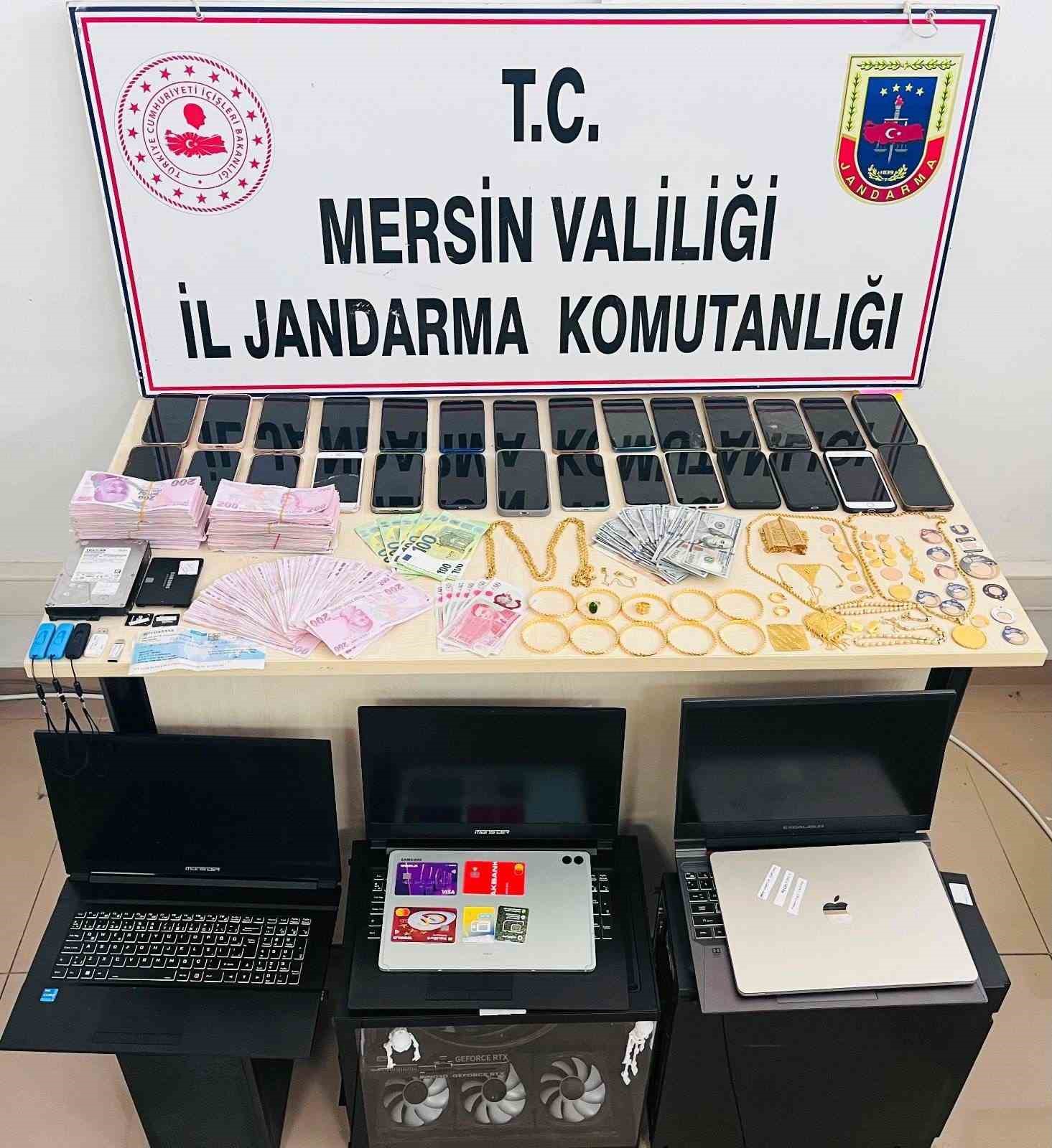 Mersin merkezli 4 ilde yasa dışı bahis operasyonu: 25 tutuklama
