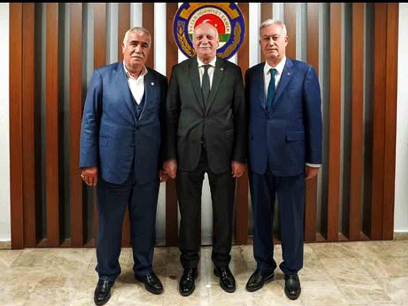 Altun’dan, Türkiye Ziraat Odaları Birliği Genel Başkanı Bayraktar’a ziyaret